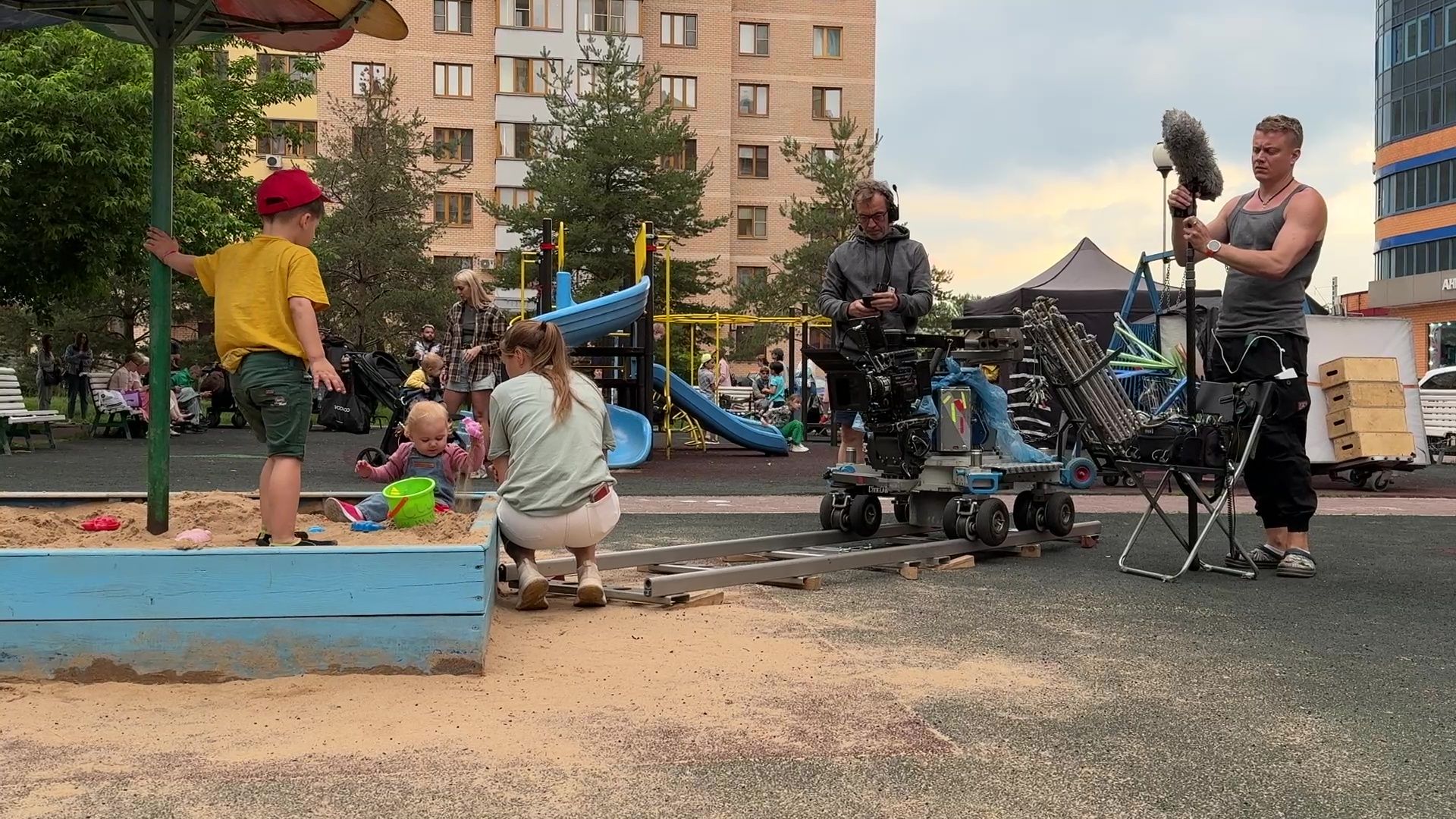 Реутов, съемки сериала, сашатаня, Андрей Гайдулян, Валентина Рубцова,