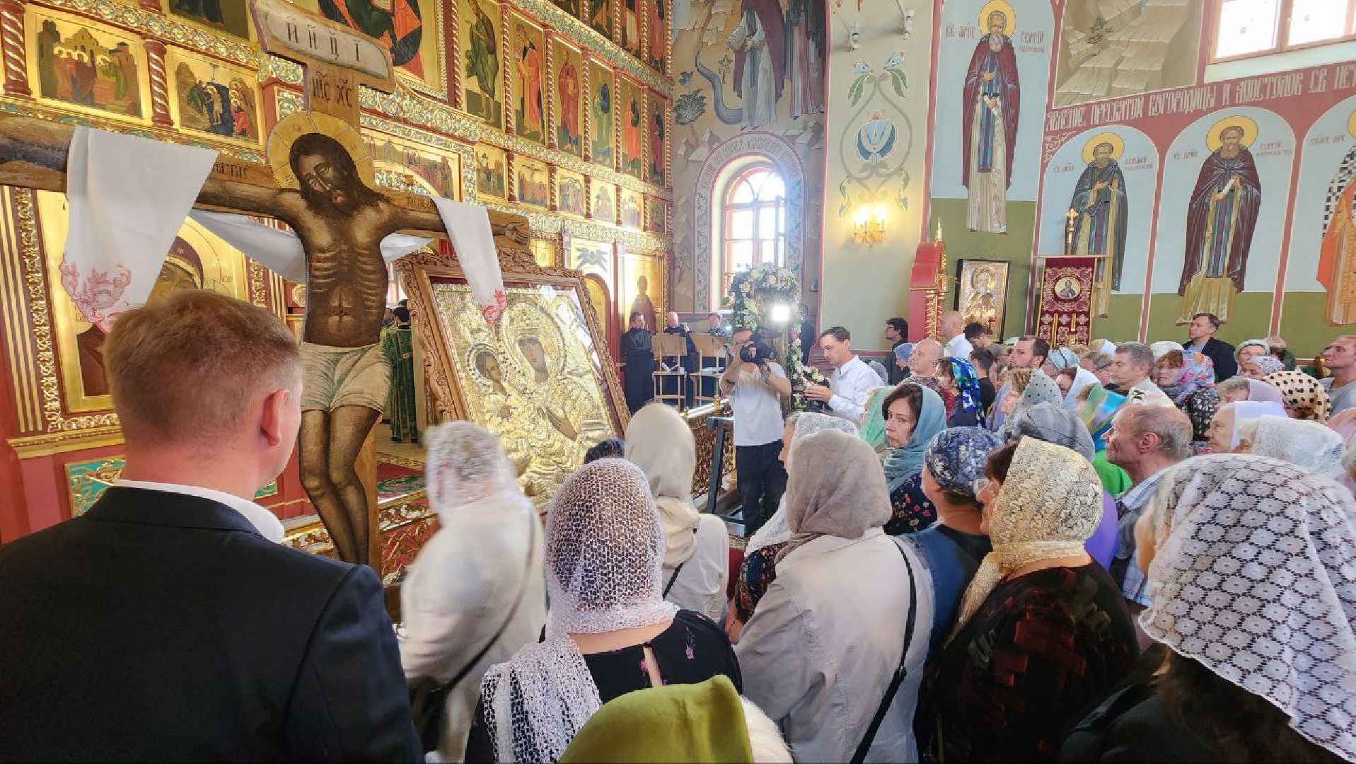 Дмитров, Икона Троеручица, Николо-Пешношский монастырь, РПЦ,