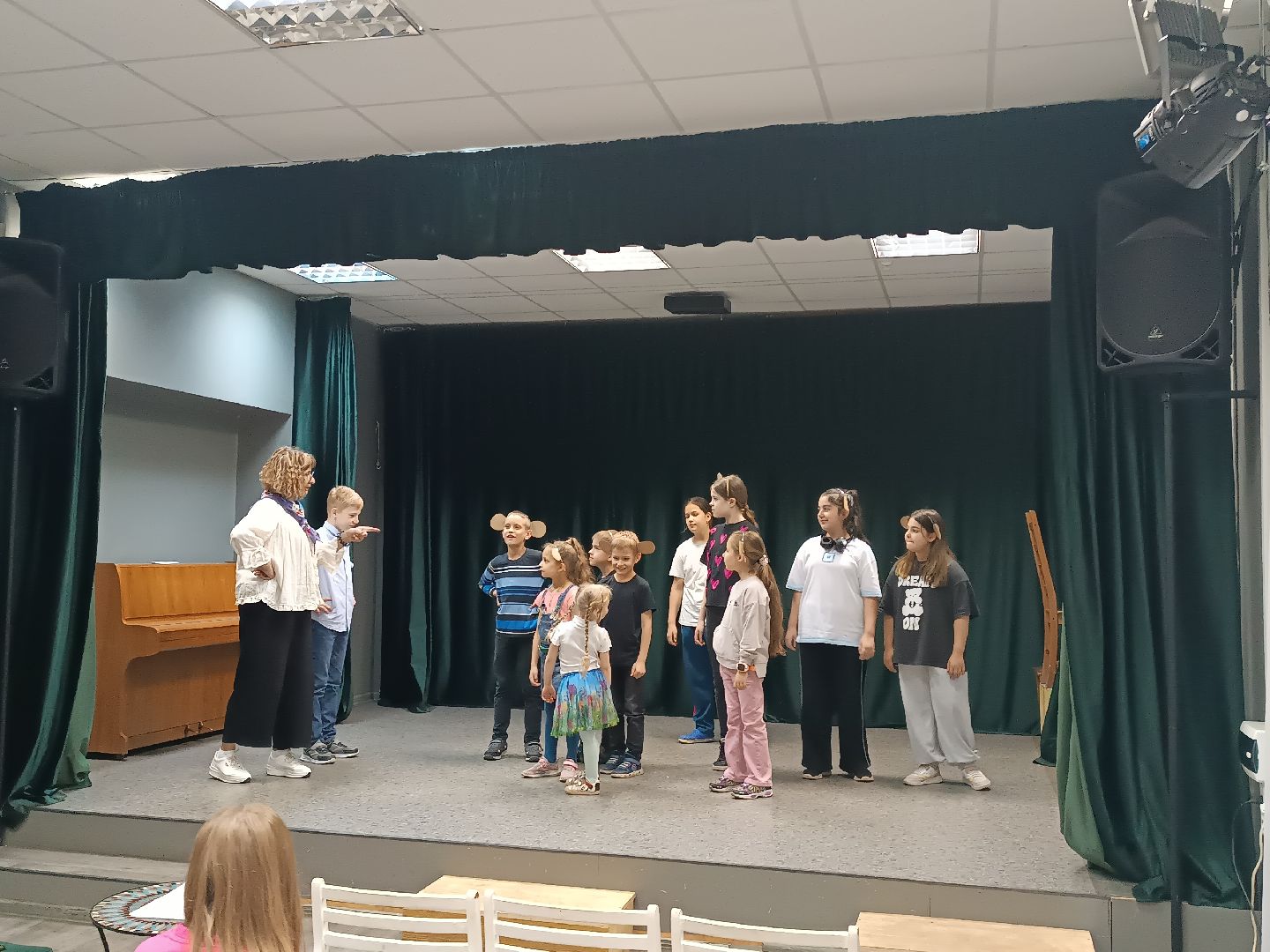 люберцы, дети, библиотека, спектакль,  чтение книг,