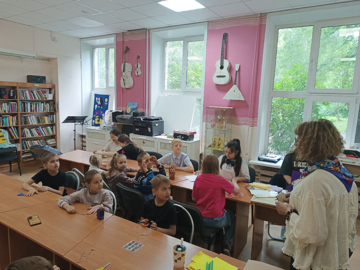 люберцы, дети, библиотека, спектакль,  чтение книг,