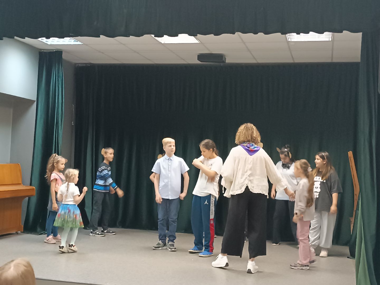 люберцы, дети, библиотека, спектакль,  чтение книг,