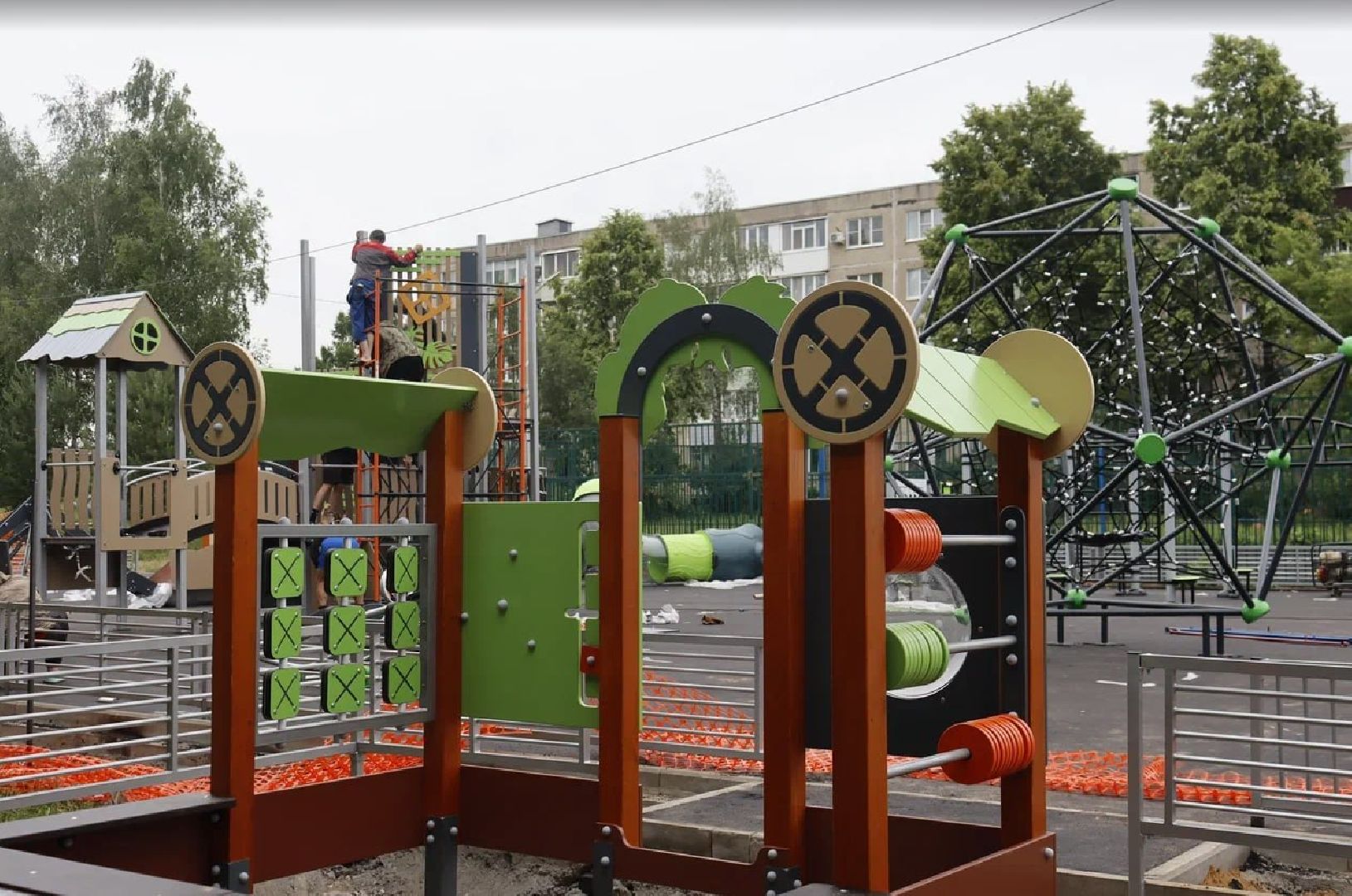 Зарайск , благоустройство 2025, детские площадки,