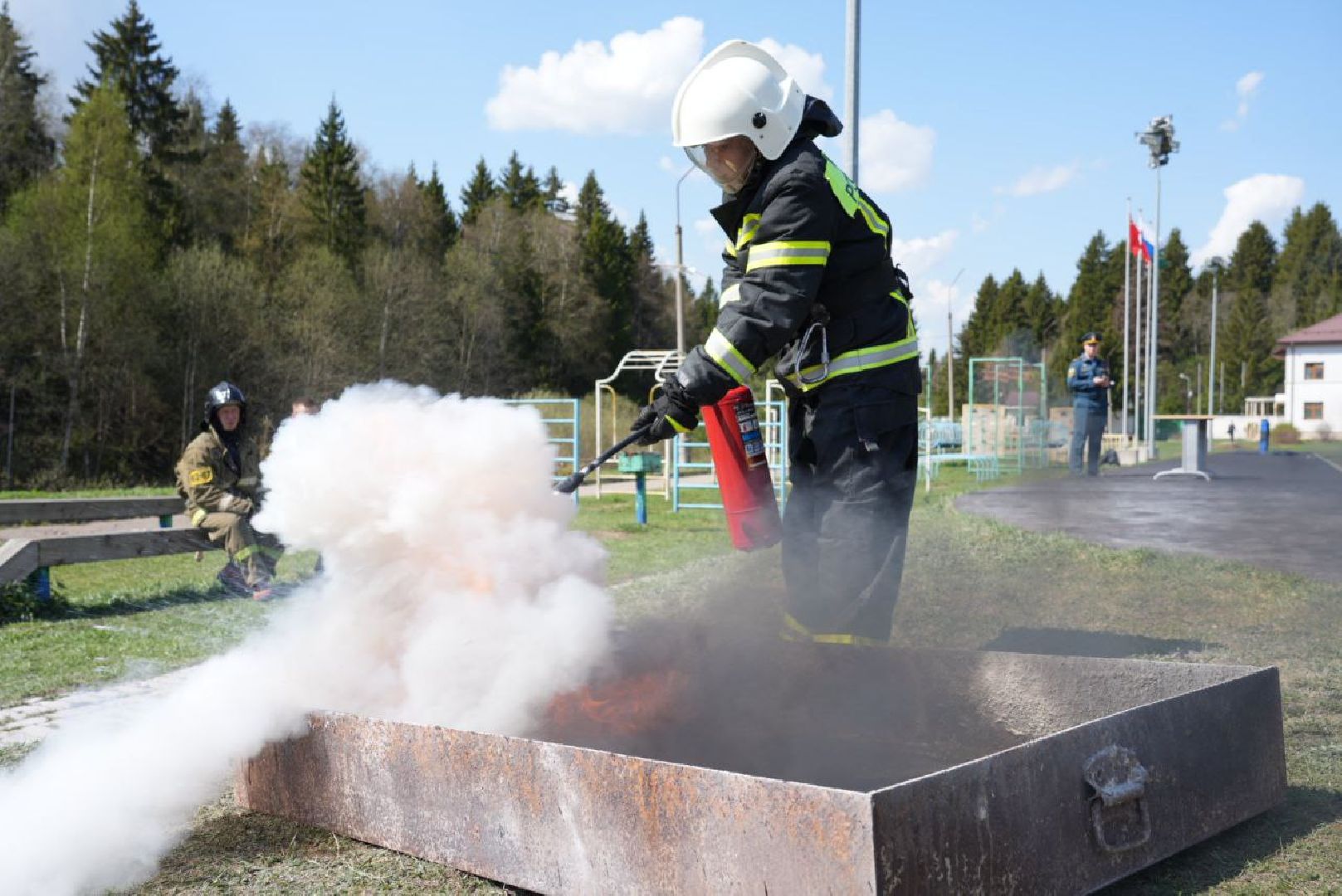 Сергиево-Посадский городской округ, Сергиев Посад, Пожарные, МЧС, школьники