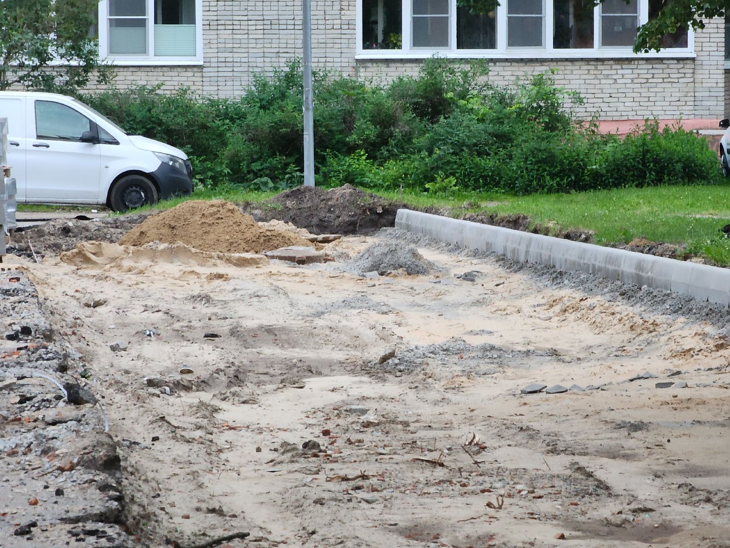 Черноголовка, Благоустройство, Ремонт дворов,