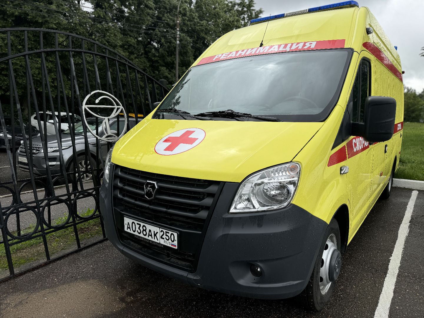 новый реанимобиль , машина скорой помощи, видновский перинатальный центр, ленинский городской округ,