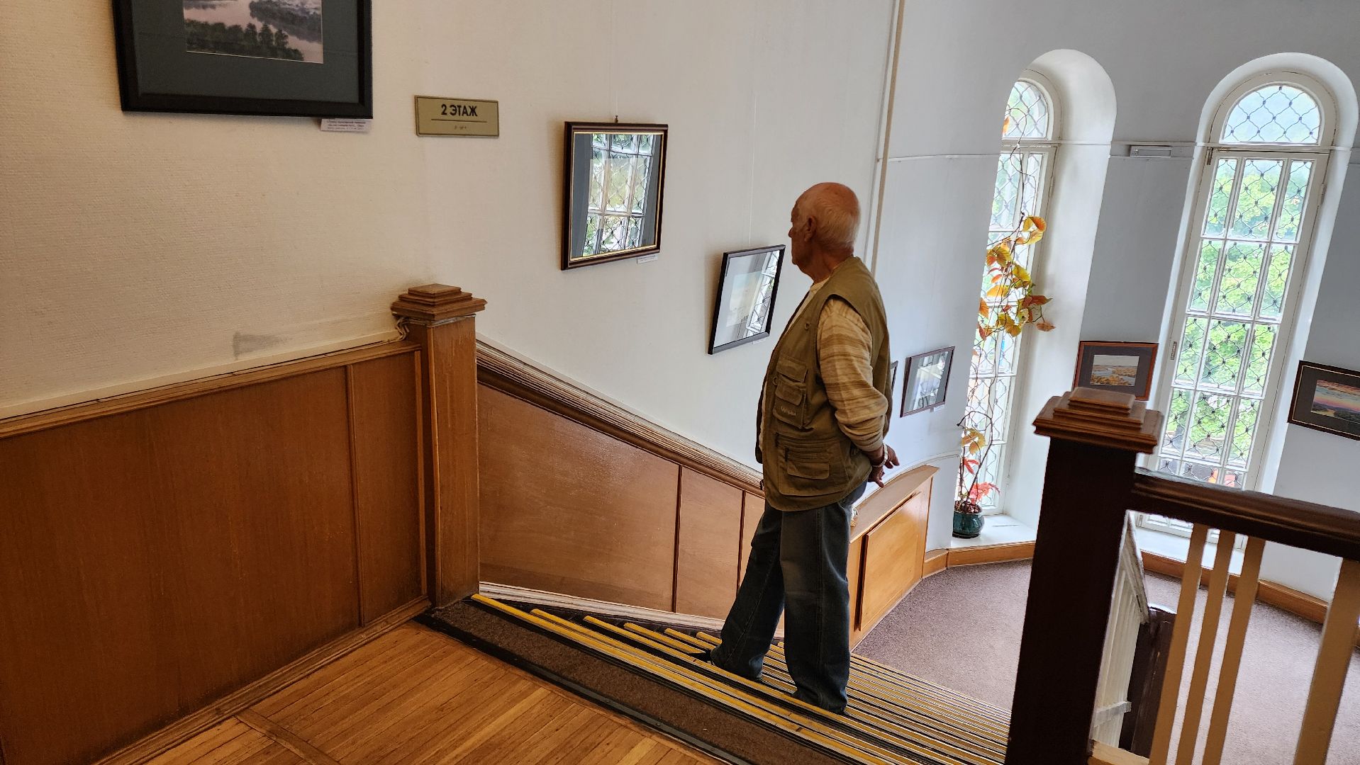 кашира, художественная выставка, краеведческий музей, картины, акварель , ока, пейзаж,