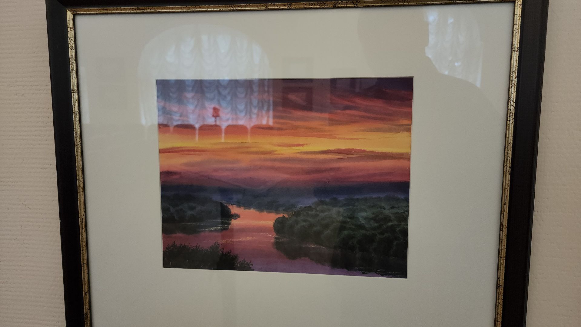 кашира, художественная выставка, краеведческий музей, картины, акварель , ока, пейзаж,