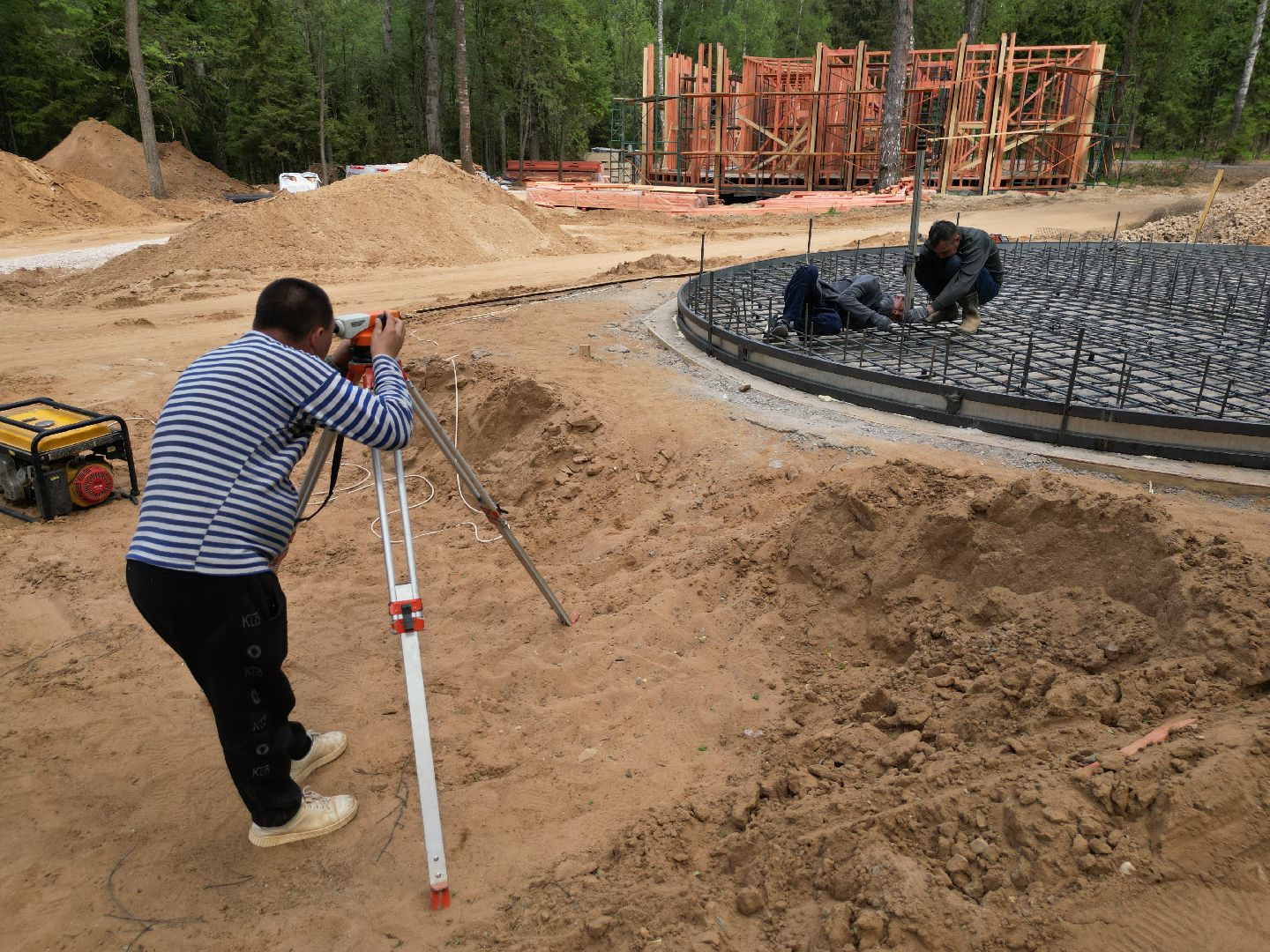 видео с коптера, лесопарк Соколка, благоустройство в истре,