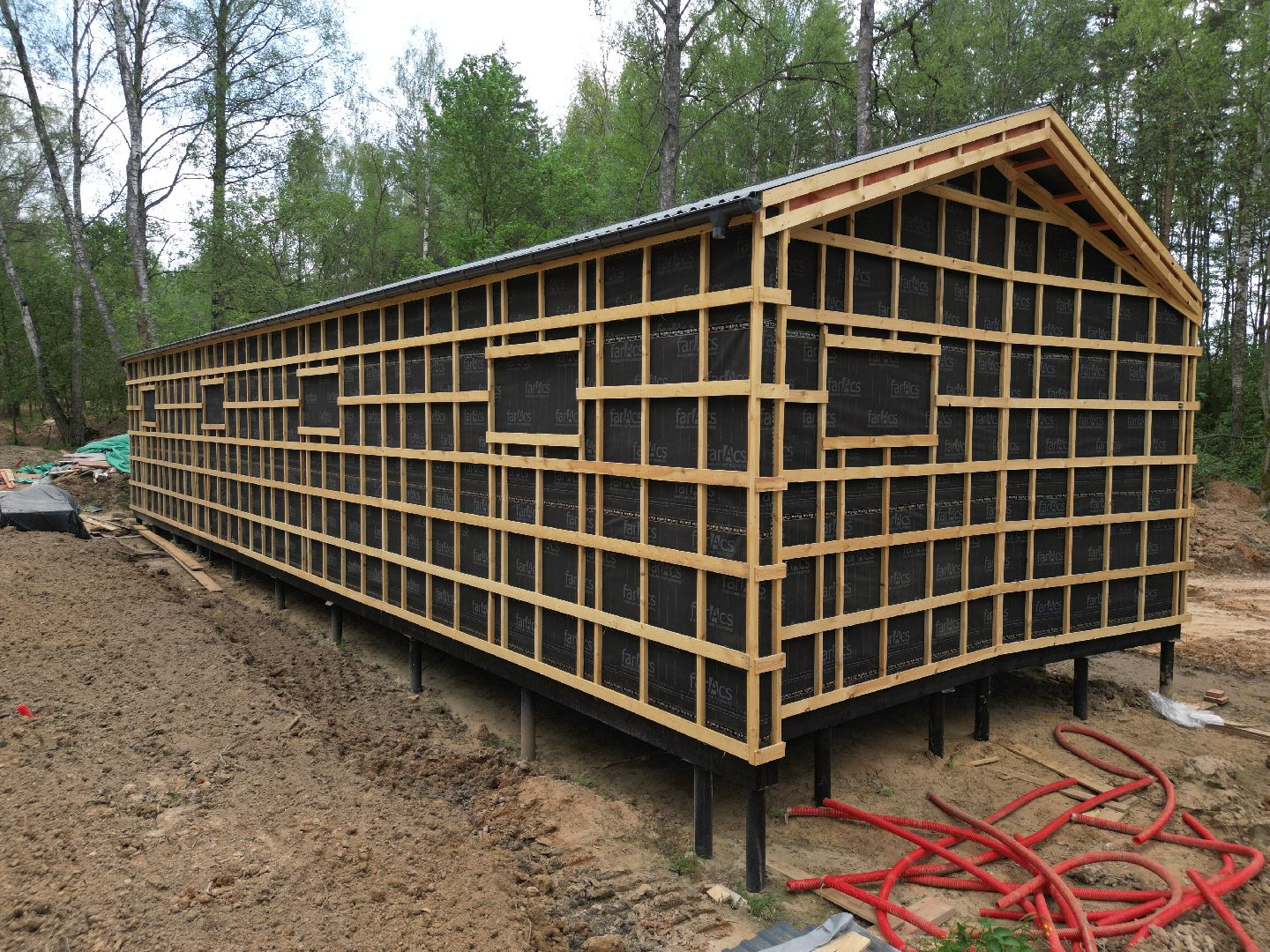 видео с коптера, лесопарк Соколка, благоустройство в истре,