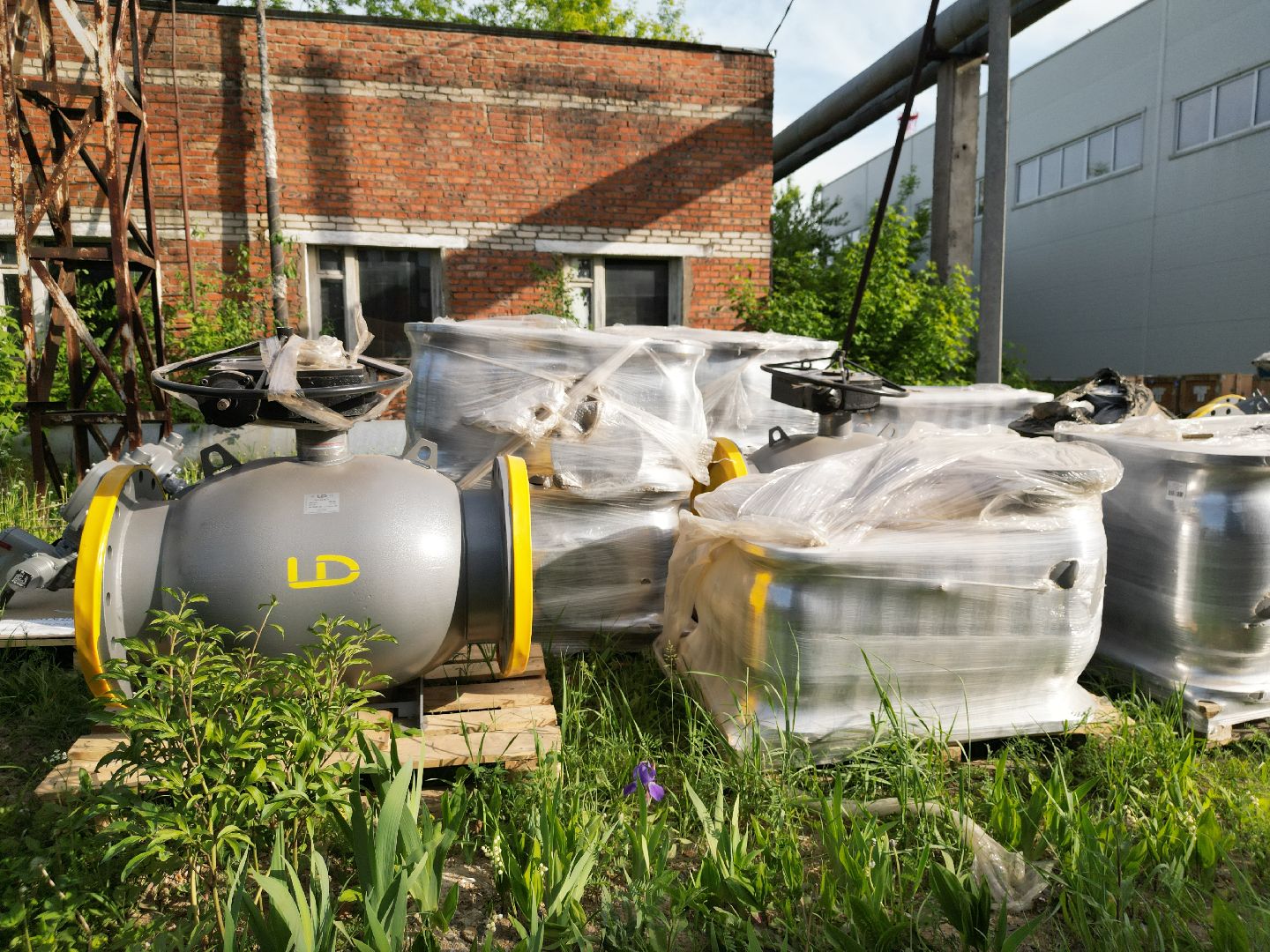 видео с коптера, котельная 8 в Истре, Дедовская котельная,