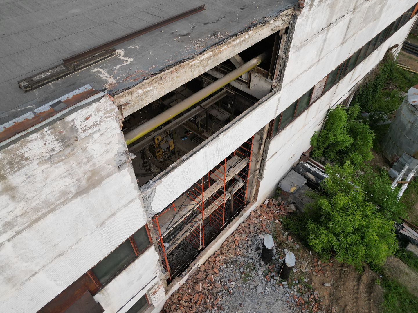 видео с коптера, котельная 8 в Истре, Дедовская котельная,