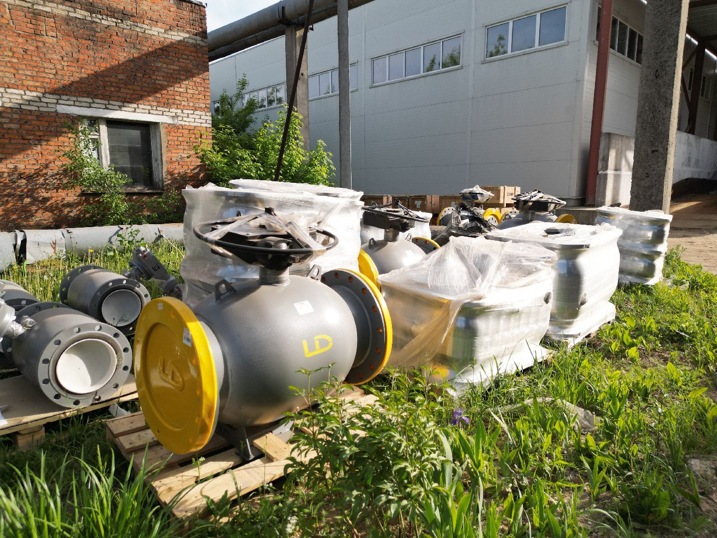 видео с коптера, котельная 8 в Истре, Дедовская котельная,