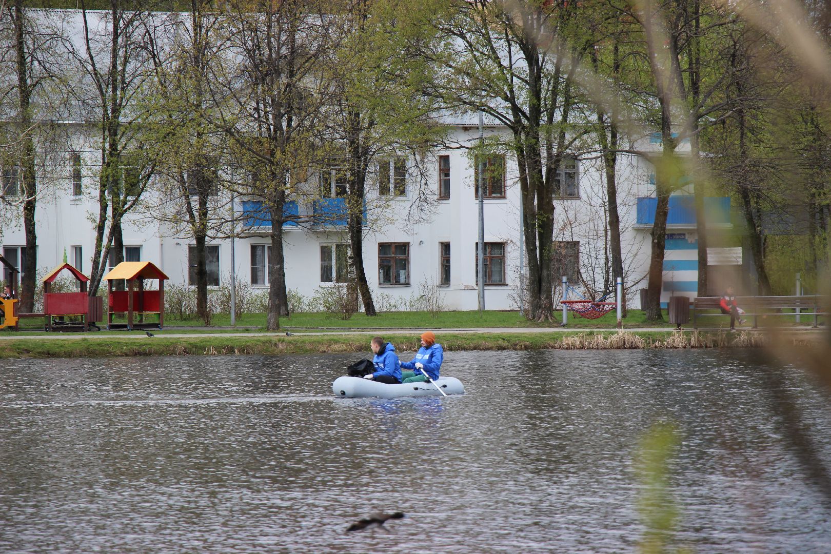 Лобня, благоустройство, рыбалка