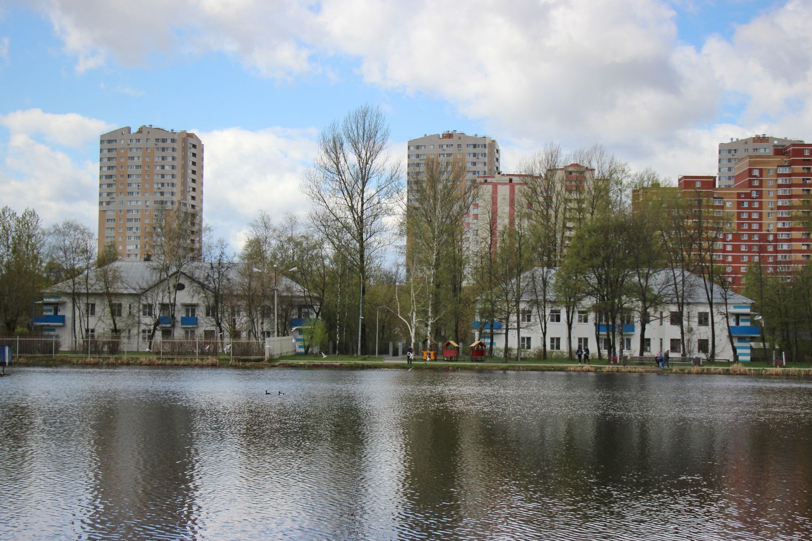 Лобня, благоустройство, рыбалка