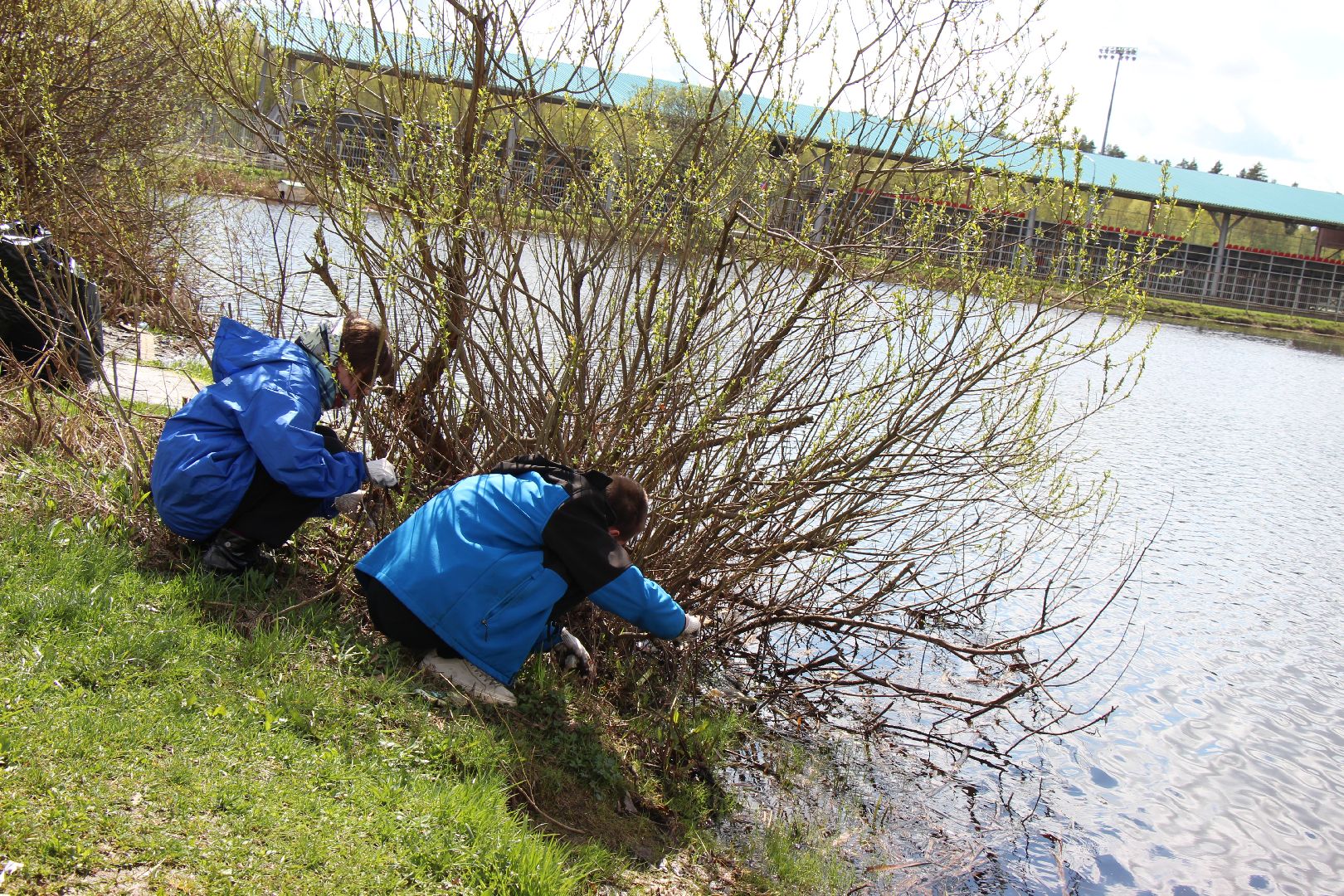 Лобня, благоустройство, рыбалка