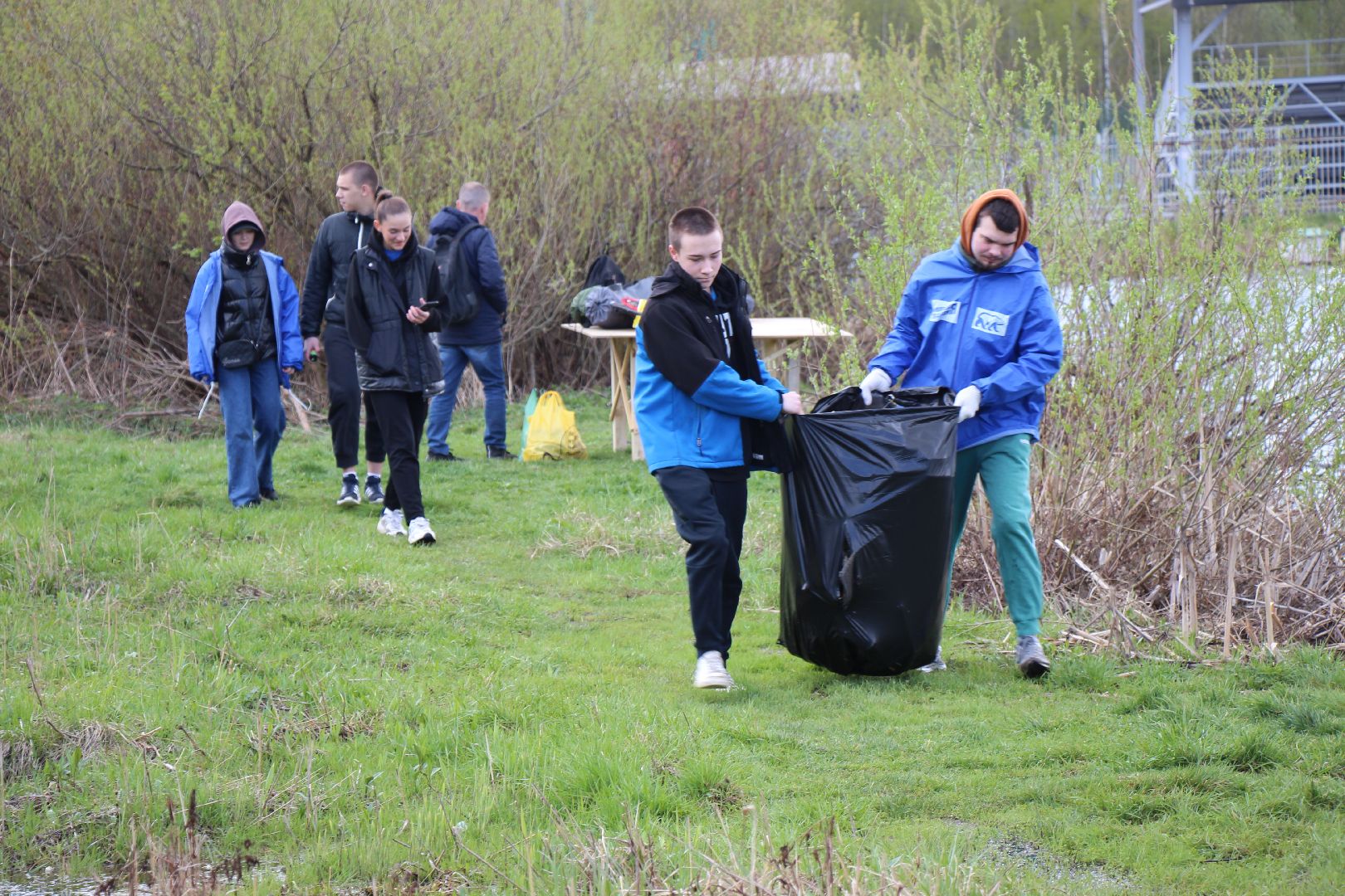 Лобня, благоустройство, рыбалка