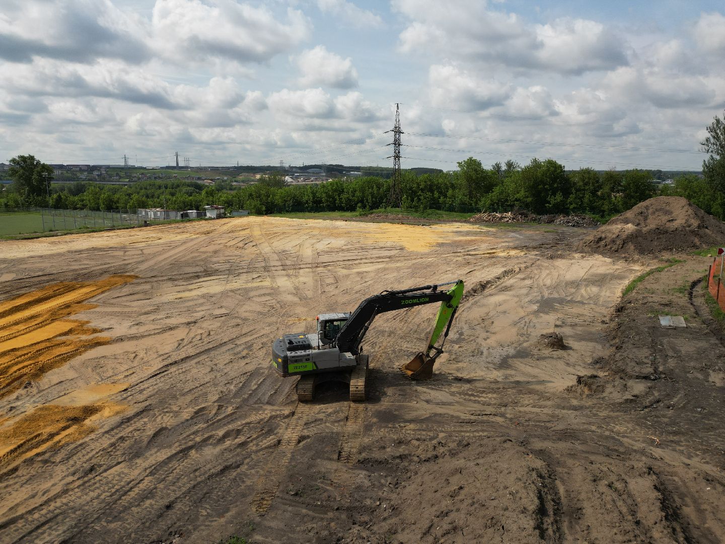 видео с коптера, стадион полет, спорт в лыткарине,