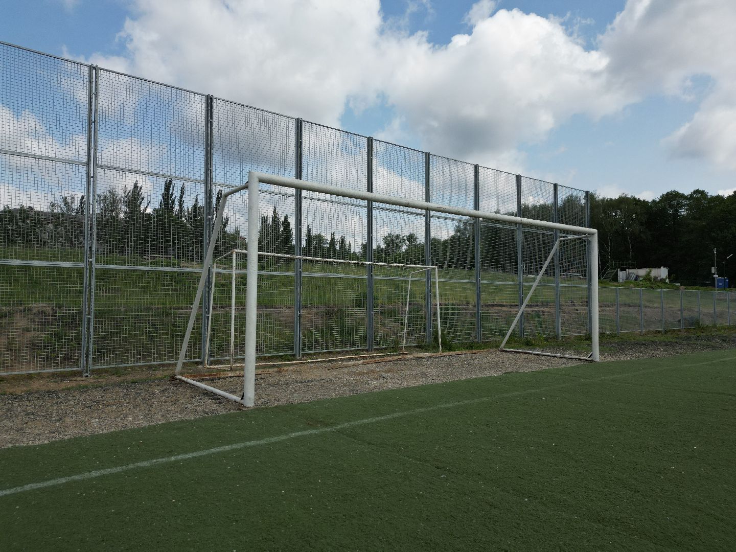 видео с коптера, стадион полет, спорт в лыткарине,