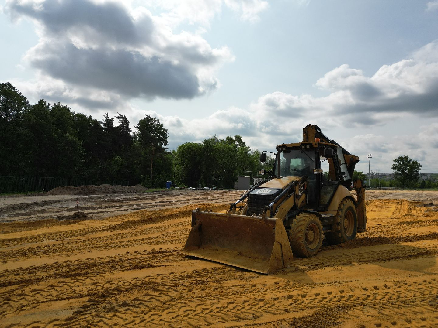 видео с коптера, стадион полет, спорт в лыткарине,