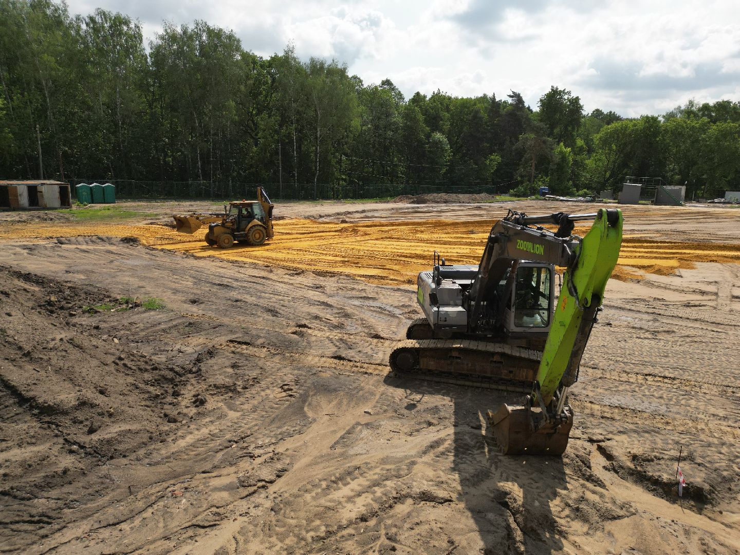 видео с коптера, стадион полет, спорт в лыткарине,