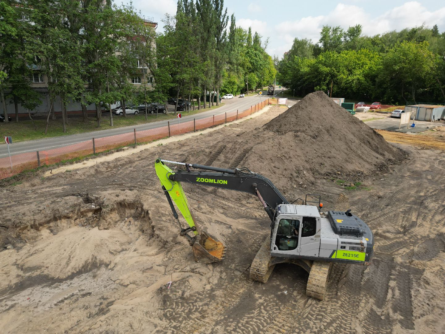 видео с коптера, стадион полет, спорт в лыткарине,