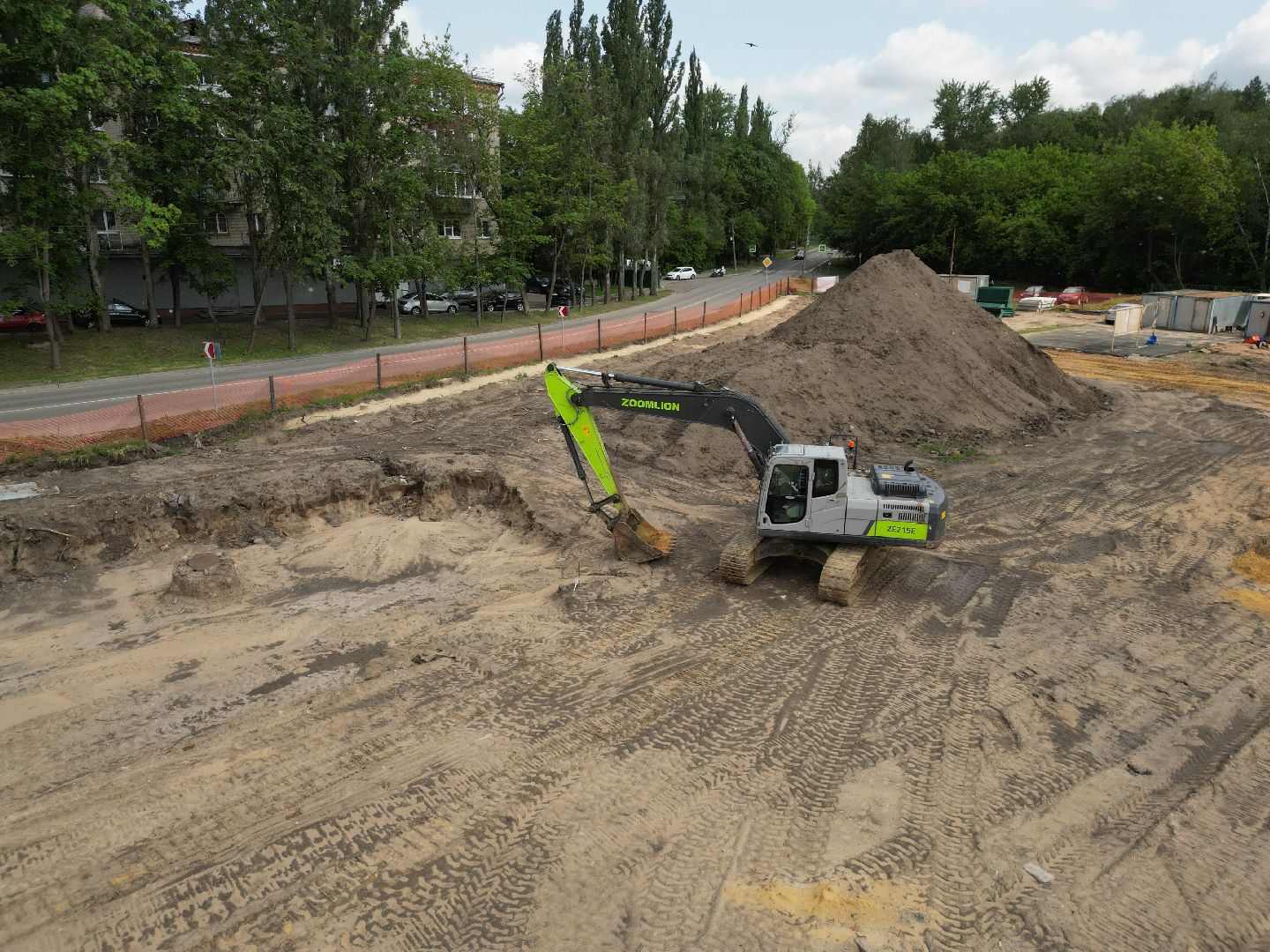 видео с коптера, стадион полет, спорт в лыткарине,