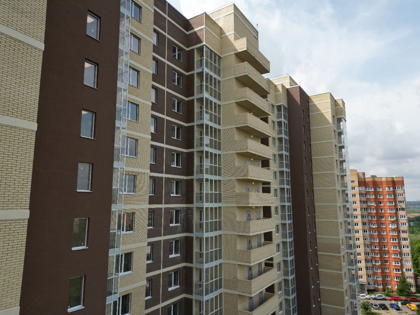 видео с коптера, переселение из ветхого жилья,