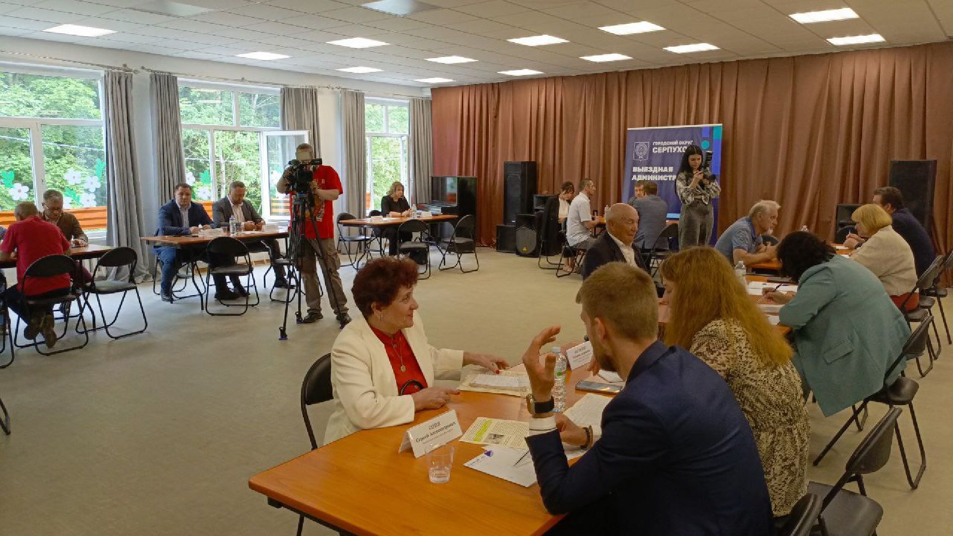 серпухов, поселок оболенск, выездная администрация, Осенний бульвар, проспект биологов,