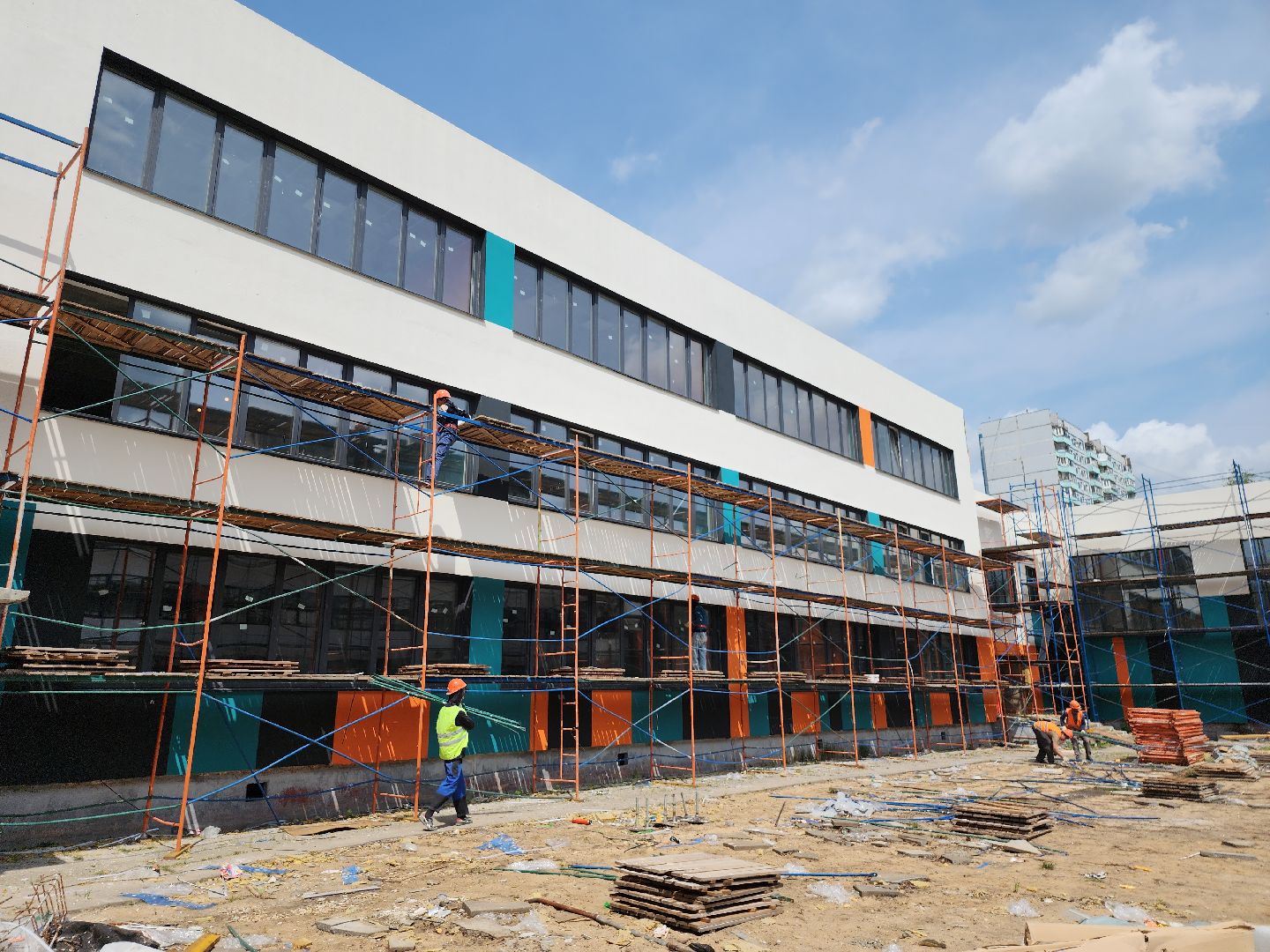 серпухов, капремонт школы, подмосковье,