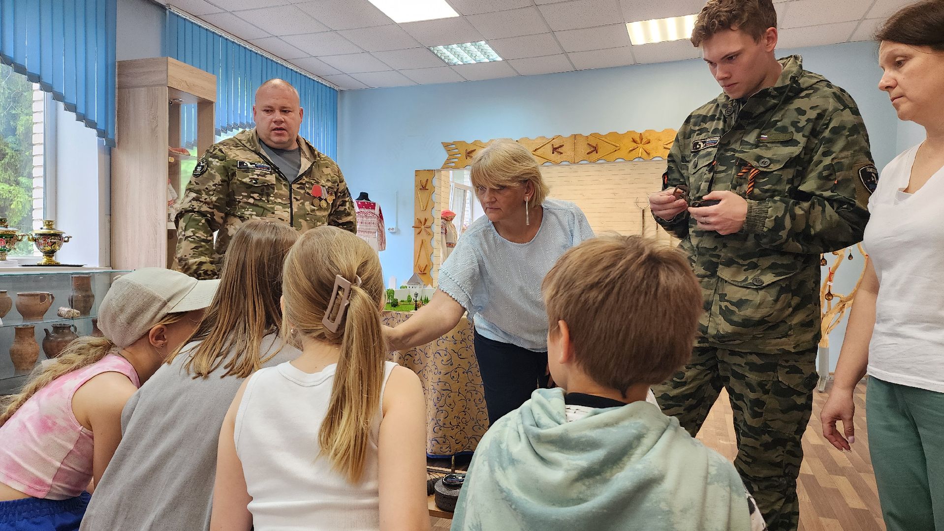 артефакты, Вов, историческая память, Музей, Школа, Лобня,