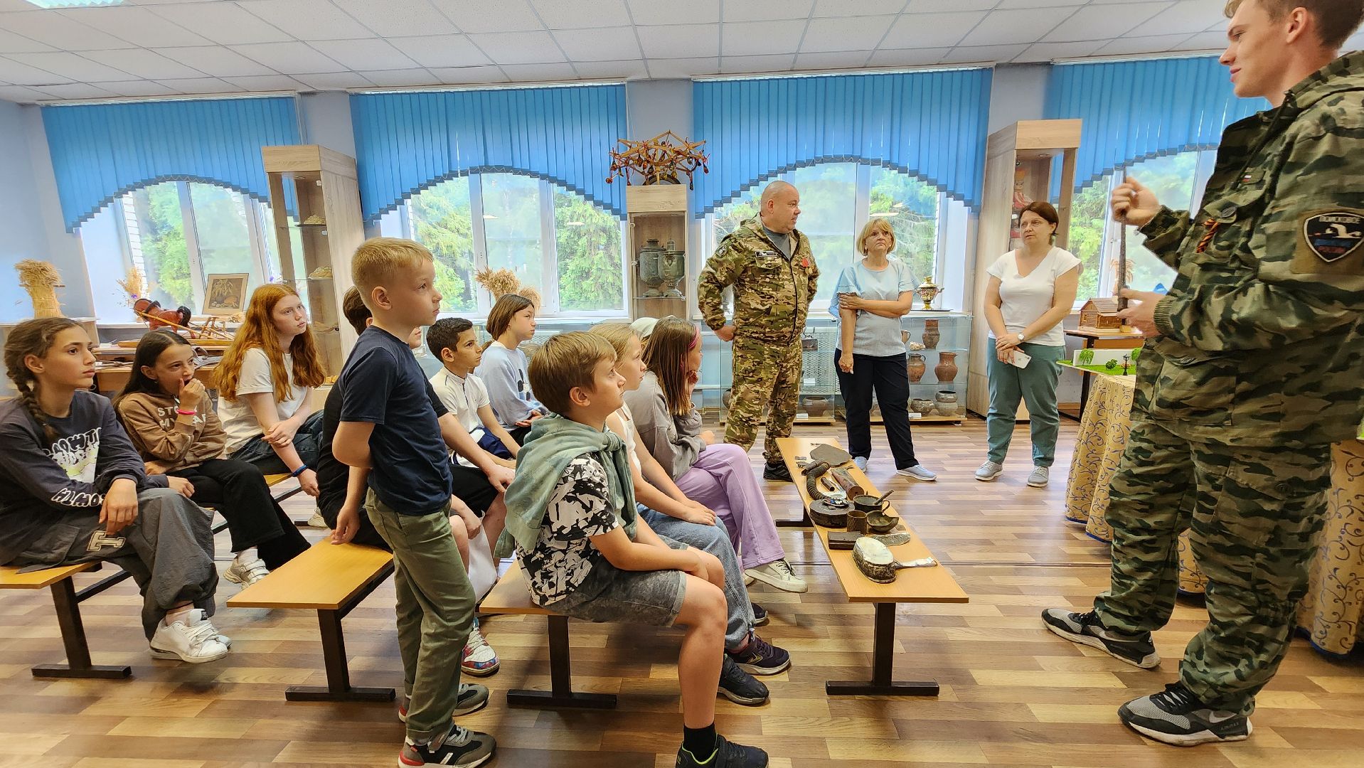 артефакты, Вов, историческая память, Музей, Школа, Лобня,