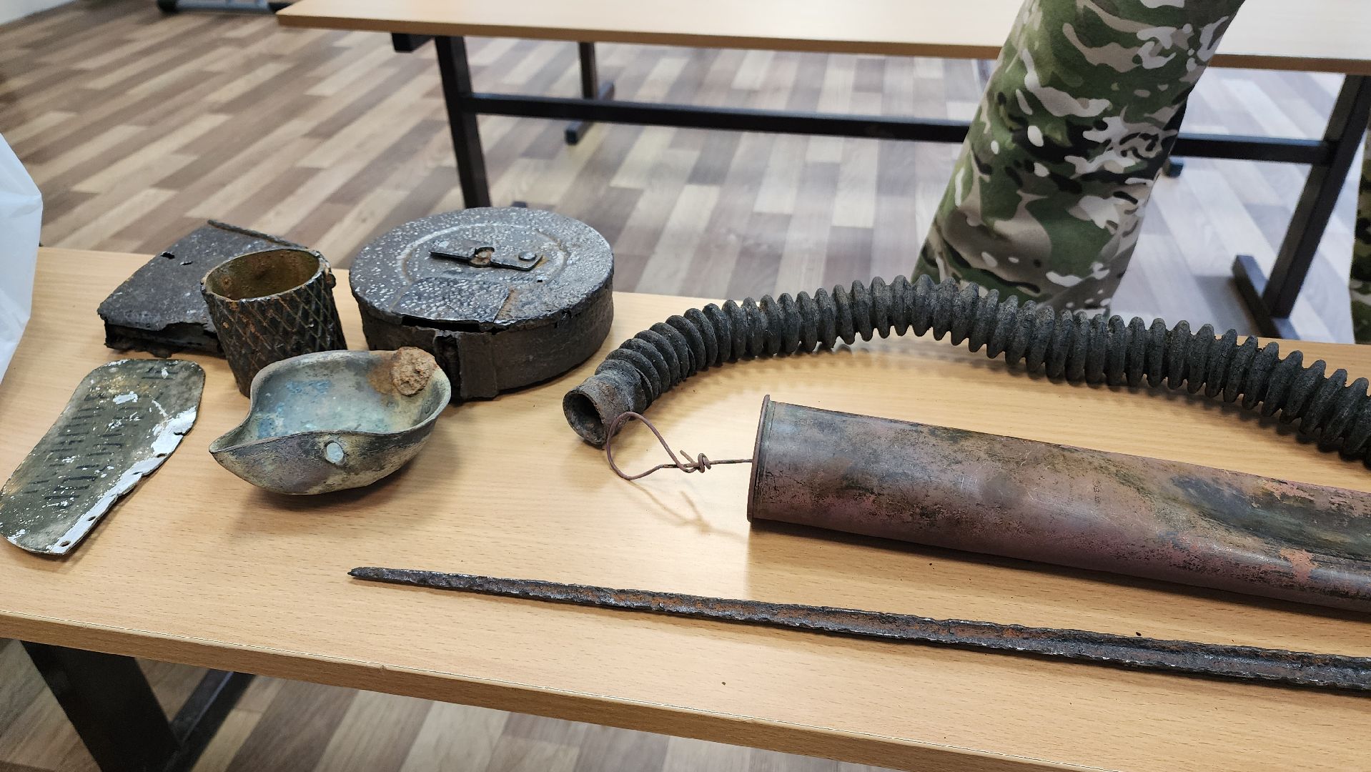 артефакты, Вов, историческая память, Музей, Школа, Лобня,