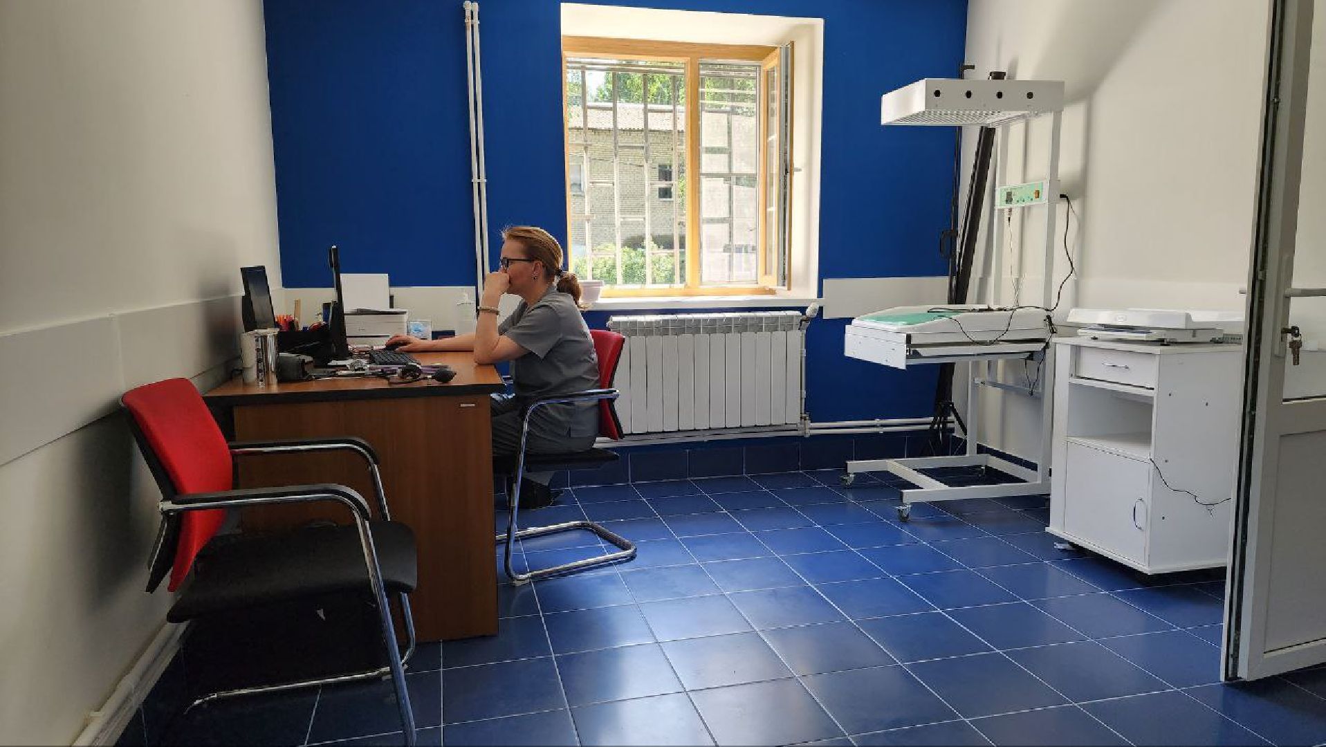 Талдом, ФАП в Новоникольском, Мобильный медкомплекс, Минздрав,