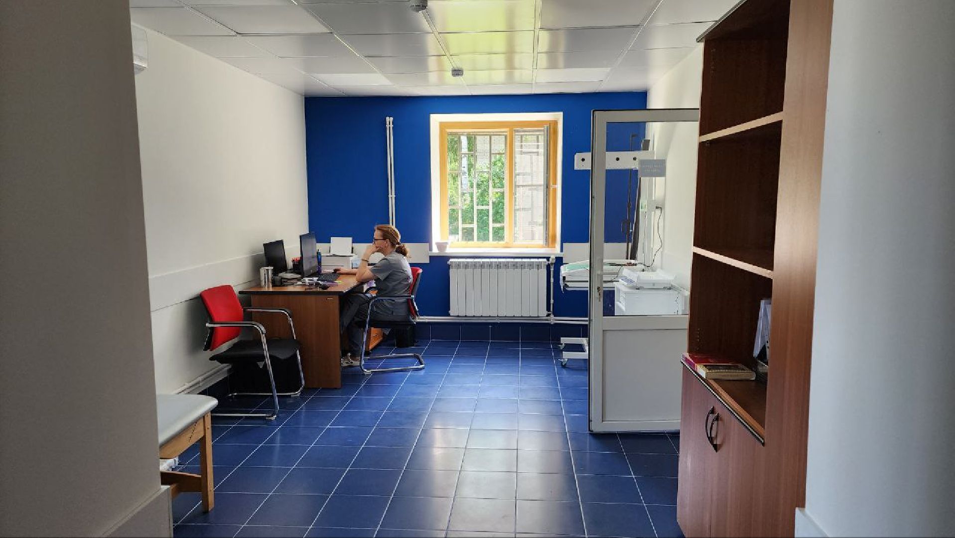 Талдом, ФАП в Новоникольском, Мобильный медкомплекс, Минздрав,