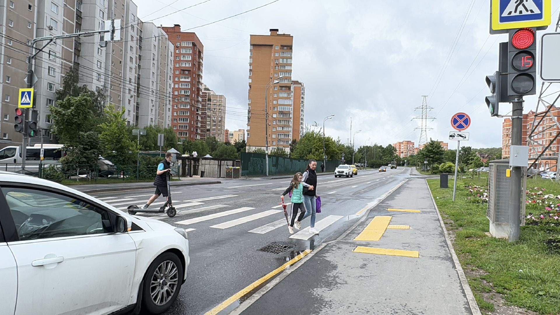 Безопасные дороги, ПДД, Одинцово, Новый светофор,