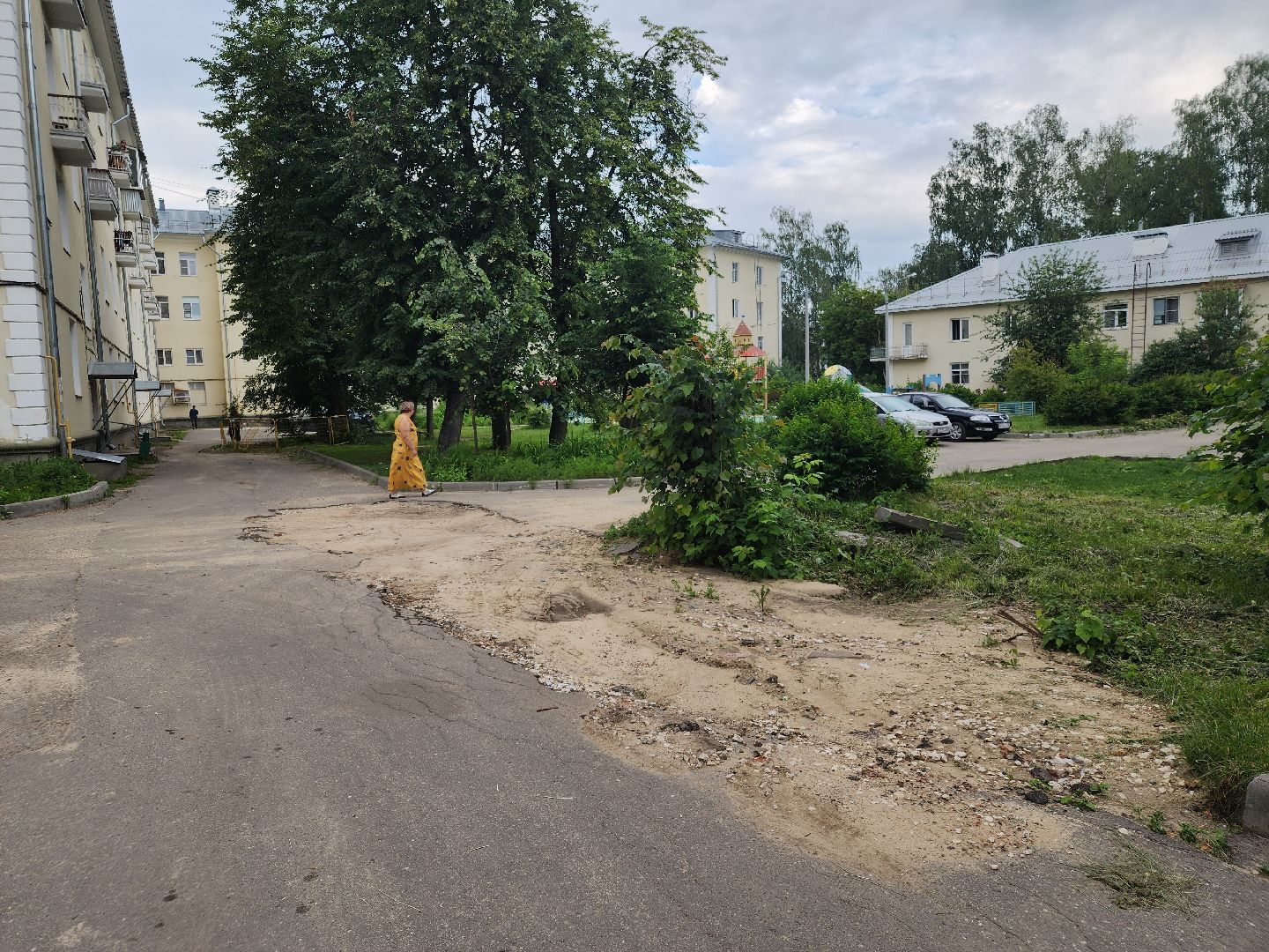 выездная администрация, благоустройство дворов, орехово-зуево,