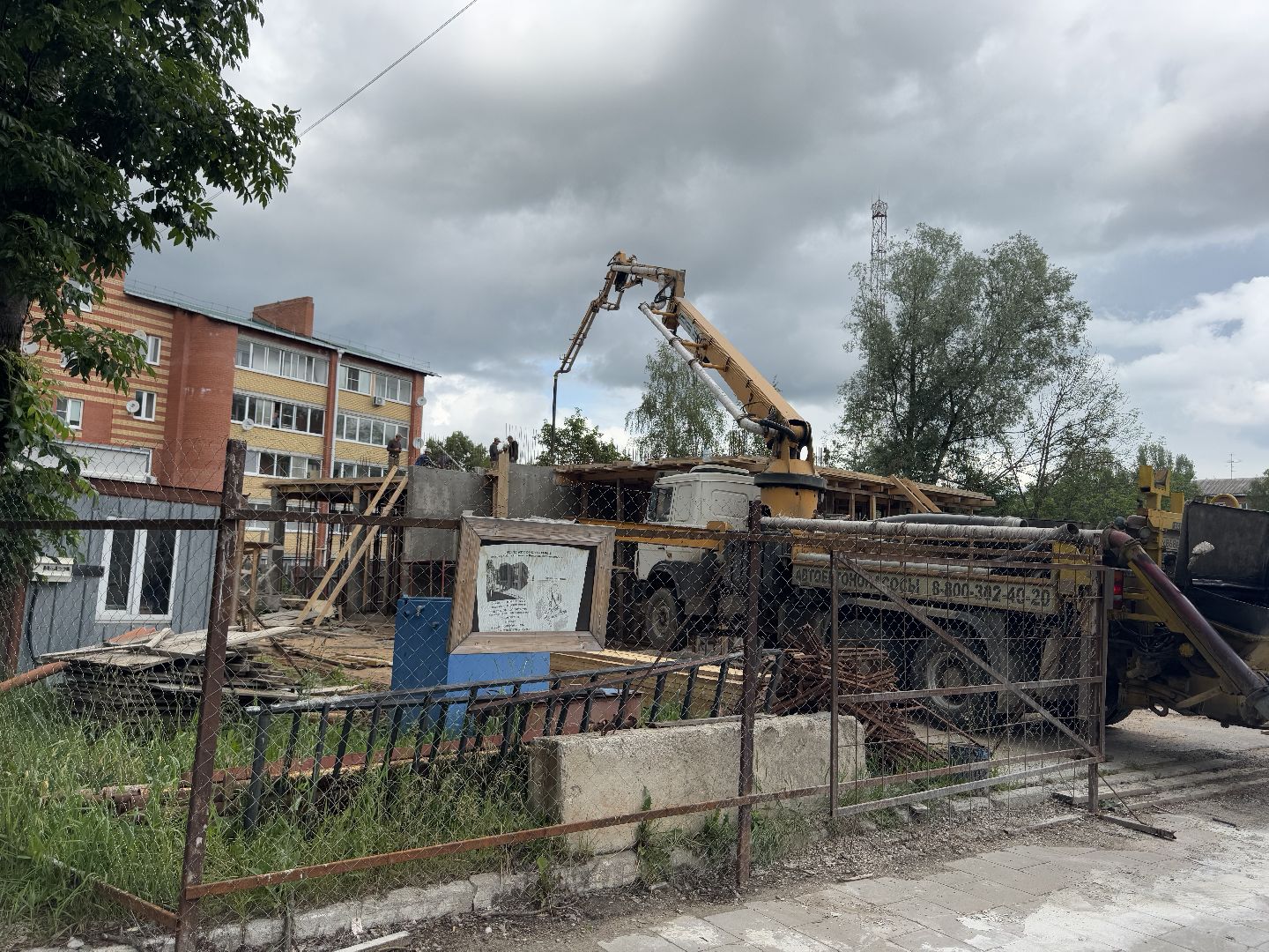 шаховская, строительство, новое здание,