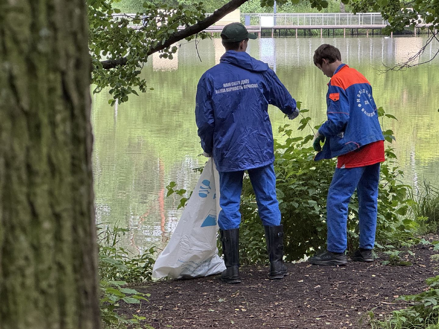 вода россии, балашиха, субботник, парк пехорка, волонтеры,
