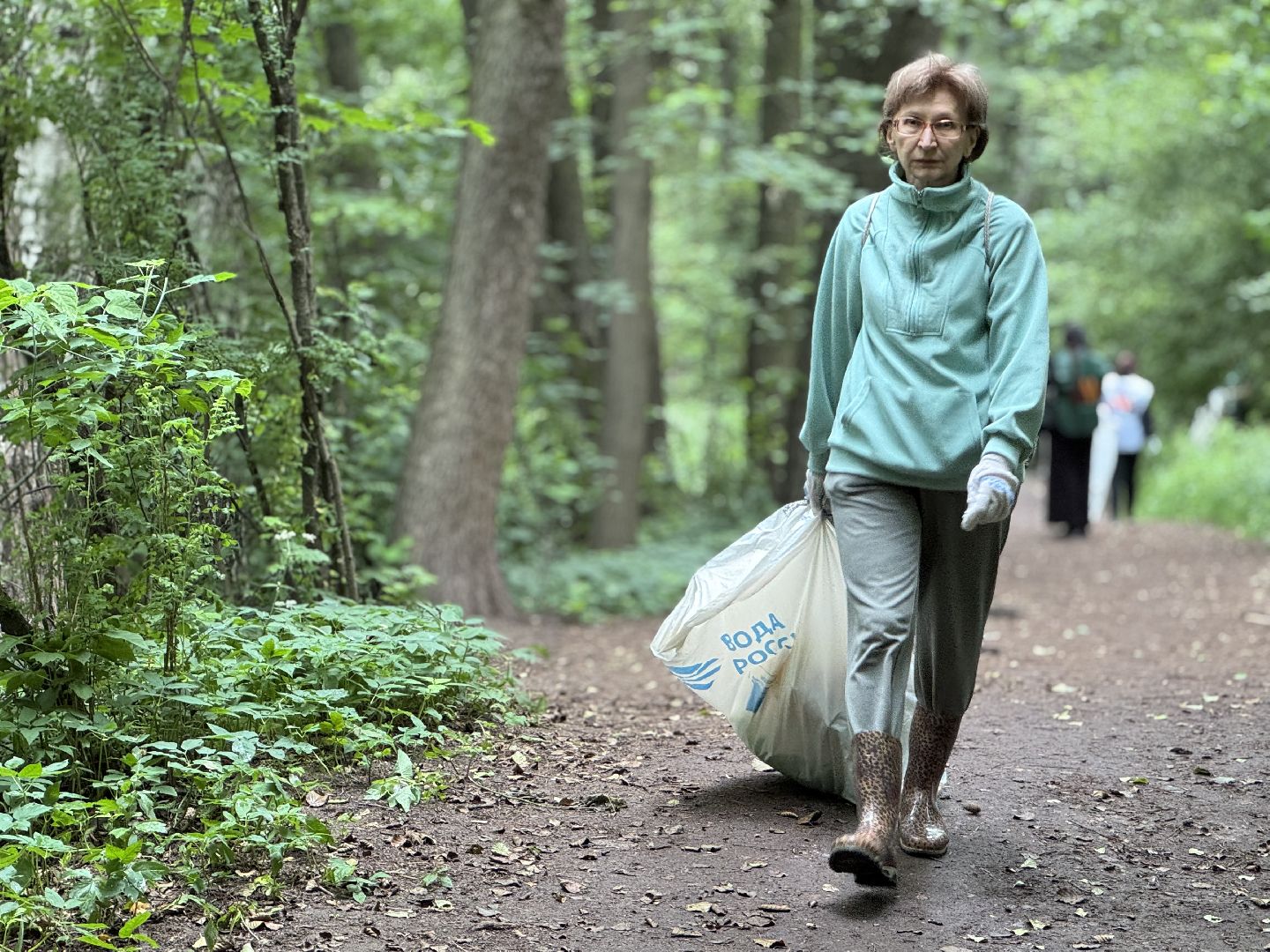 вода россии, балашиха, субботник, парк пехорка, волонтеры,