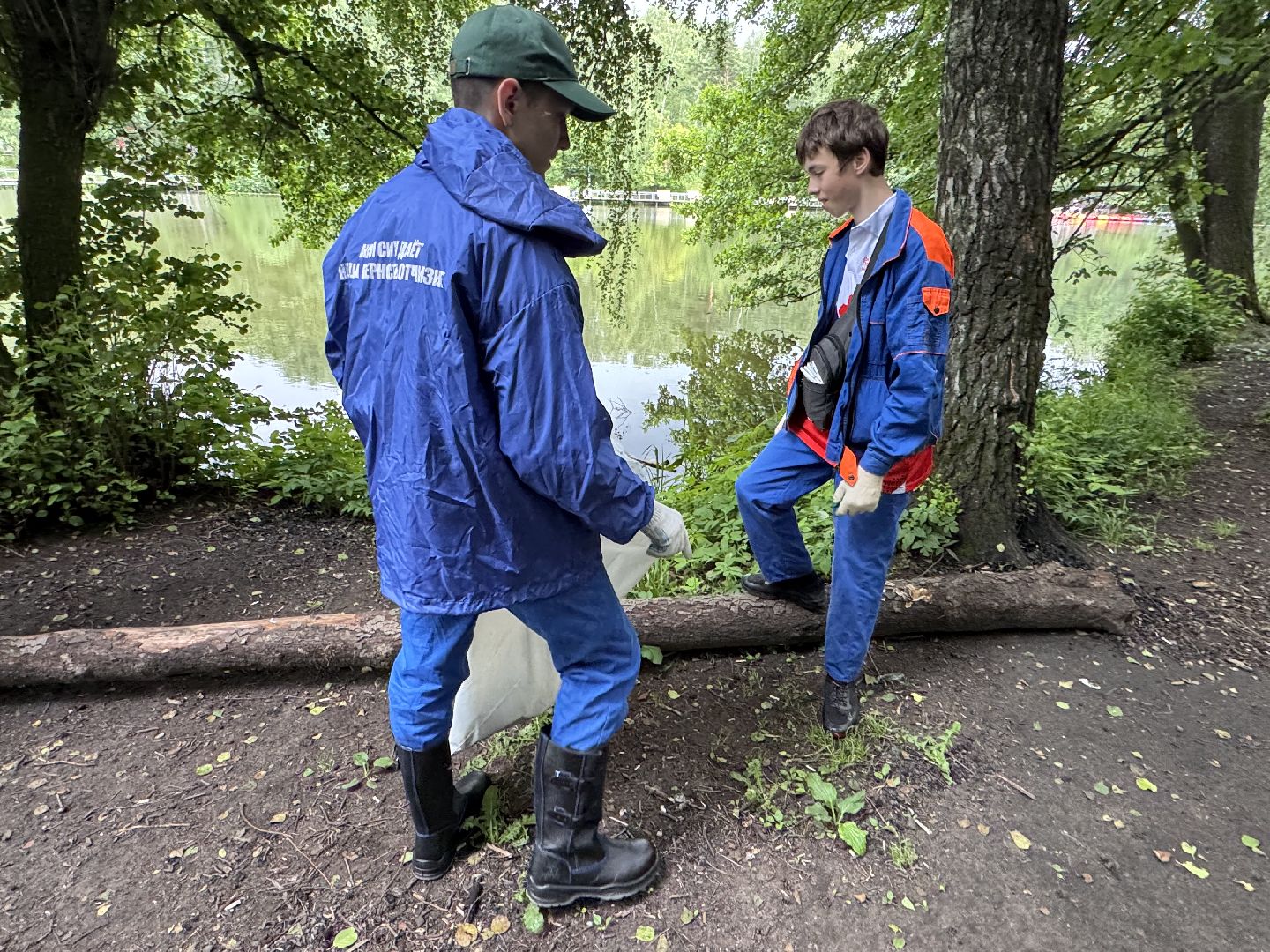 вода россии, балашиха, субботник, парк пехорка, волонтеры,