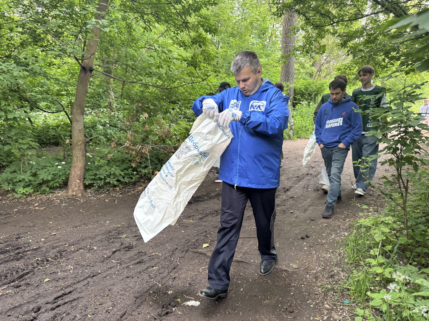 вода россии, балашиха, субботник, парк пехорка, волонтеры,