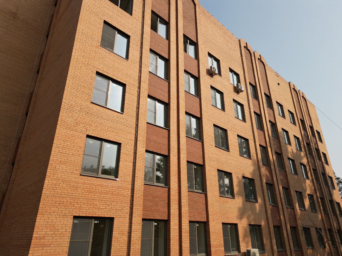 видео с коптера, поликлиника в пушкино, медицина в пушкино,