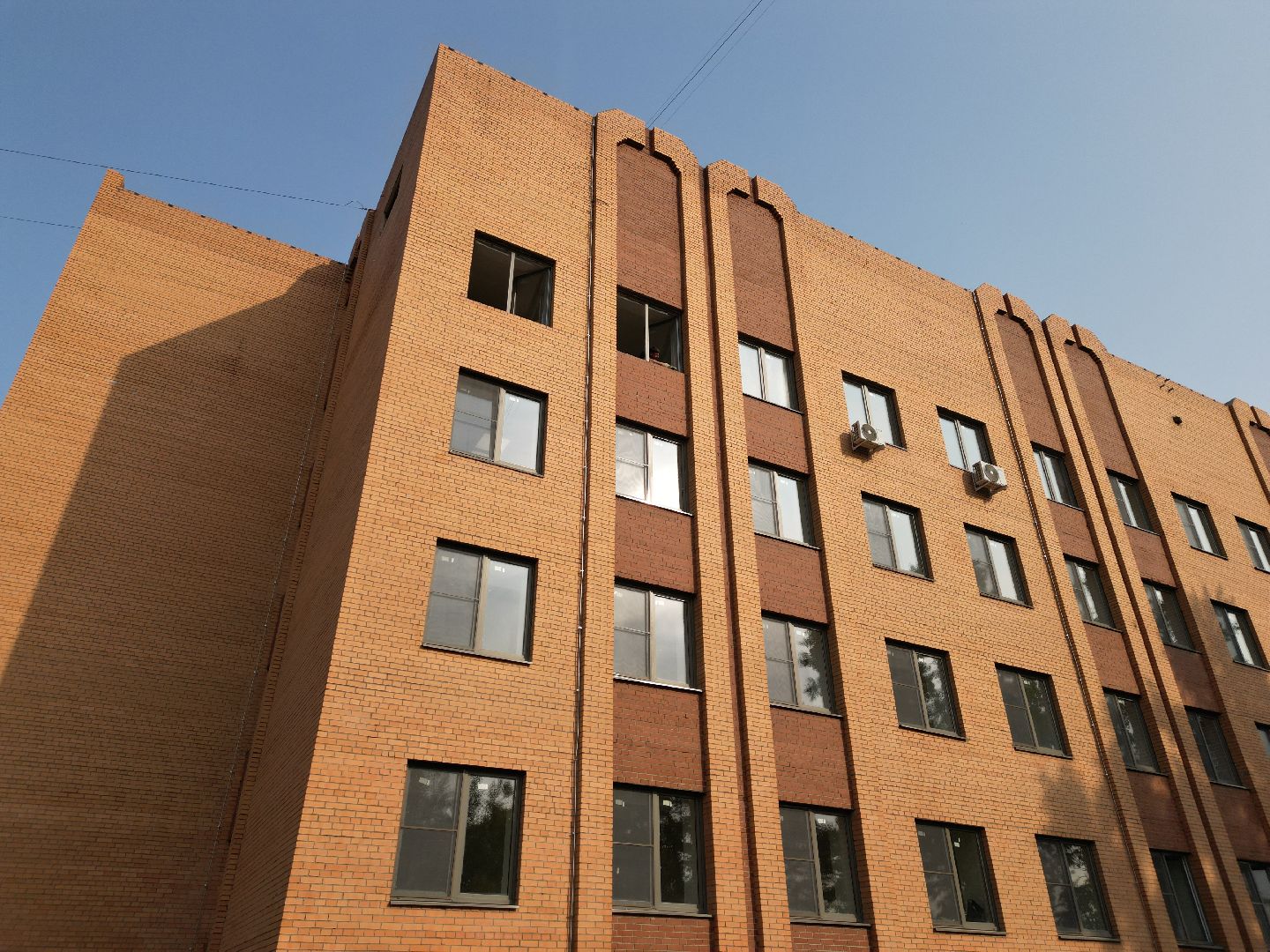 видео с коптера, поликлиника в пушкино, медицина в пушкино,