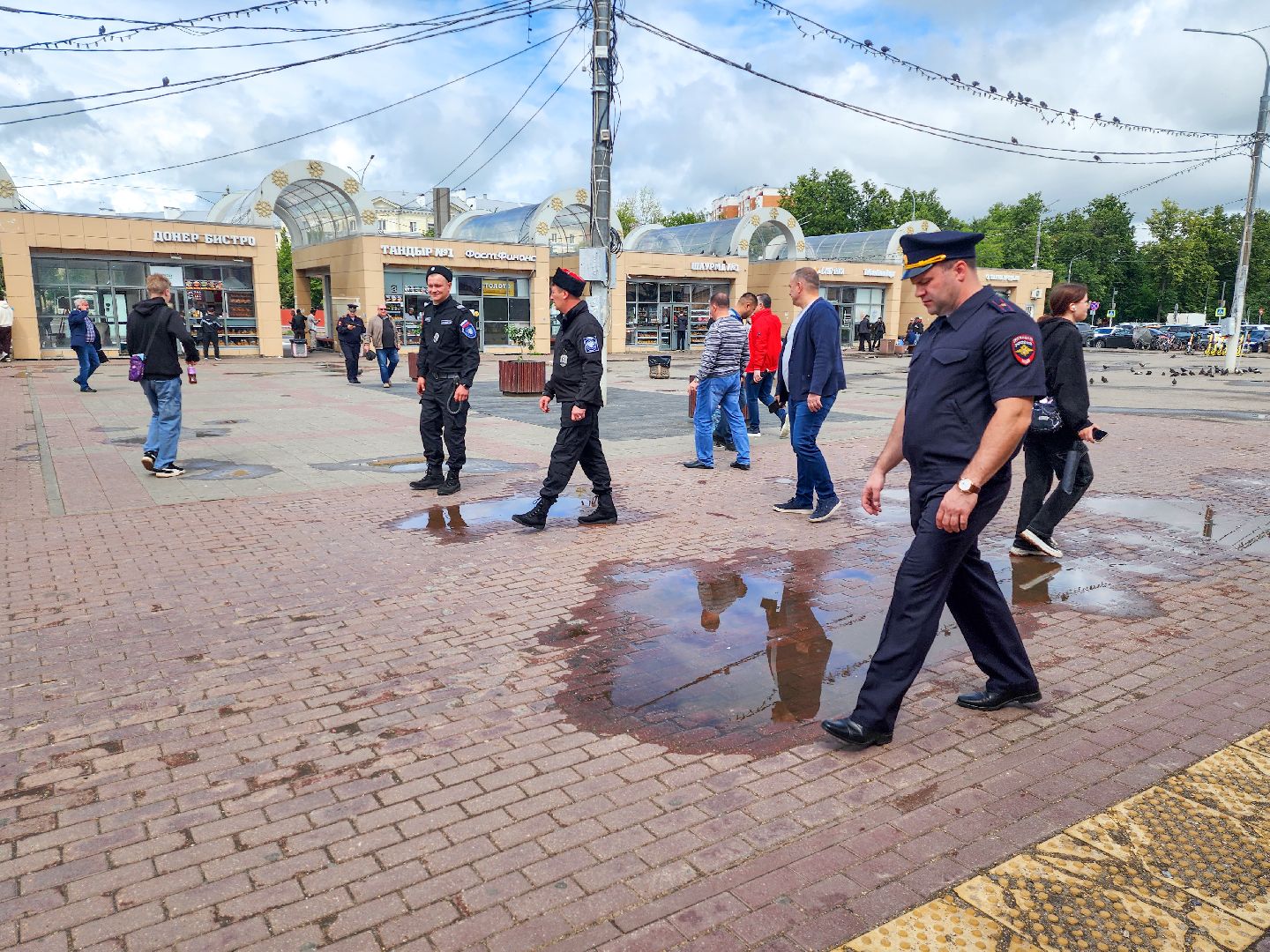 Подольск, рейд, обращение жителей, жд станция,