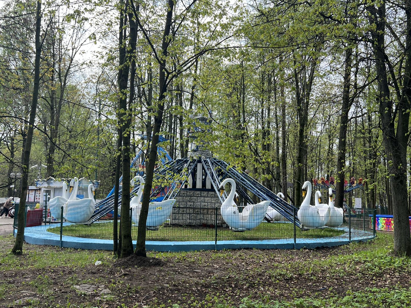Химки, парк им.Толстого, благоустройство, досуг, дети, аттракционы, семейный отдых