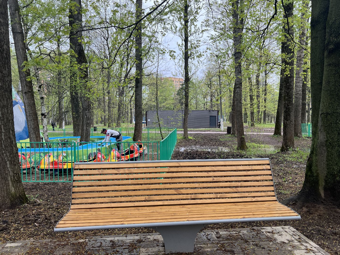 Химки, парк им.Толстого, благоустройство, досуг, дети, аттракционы, семейный отдых