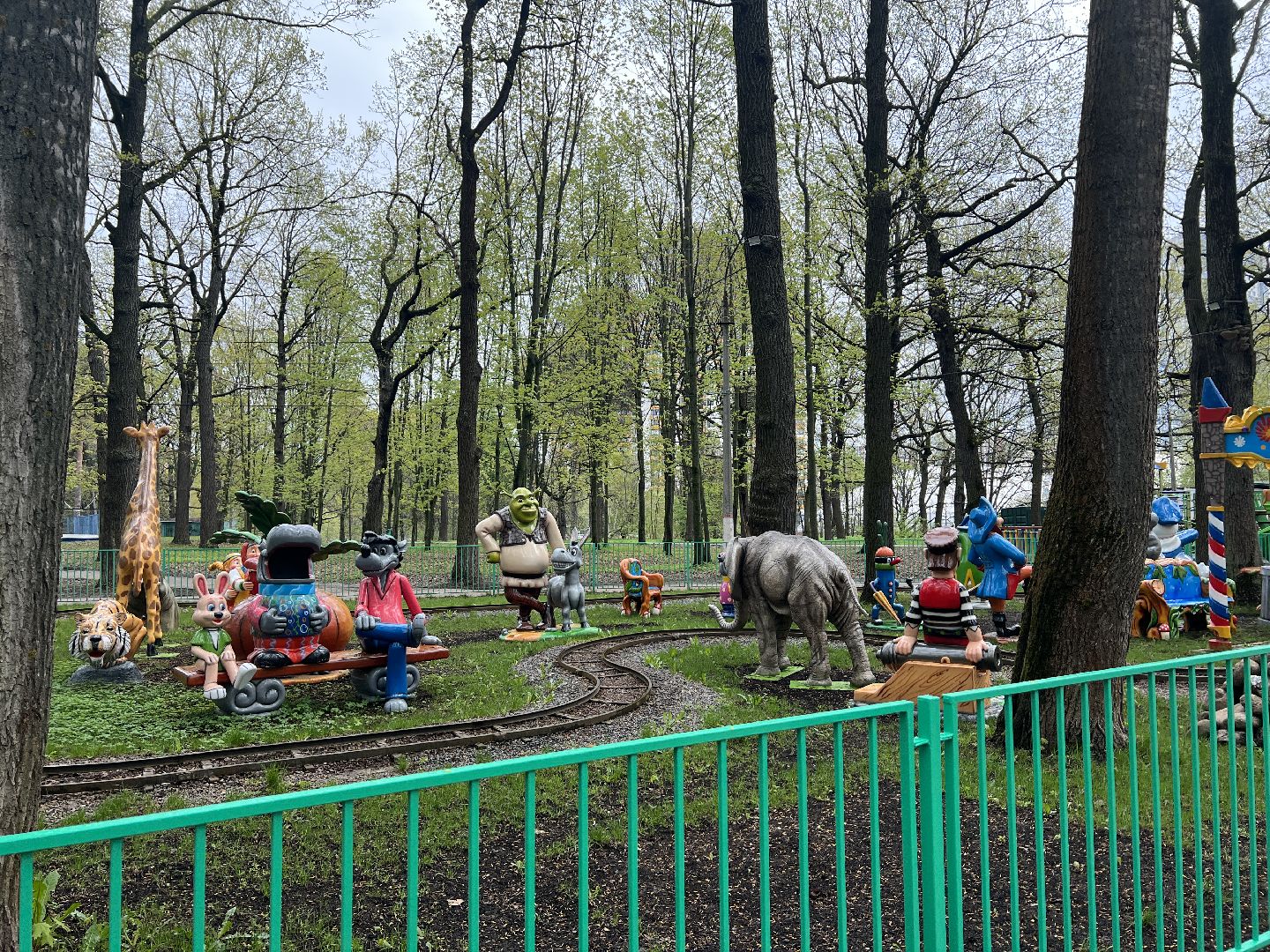 Химки, парк им.Толстого, благоустройство, досуг, дети, аттракционы, семейный отдых