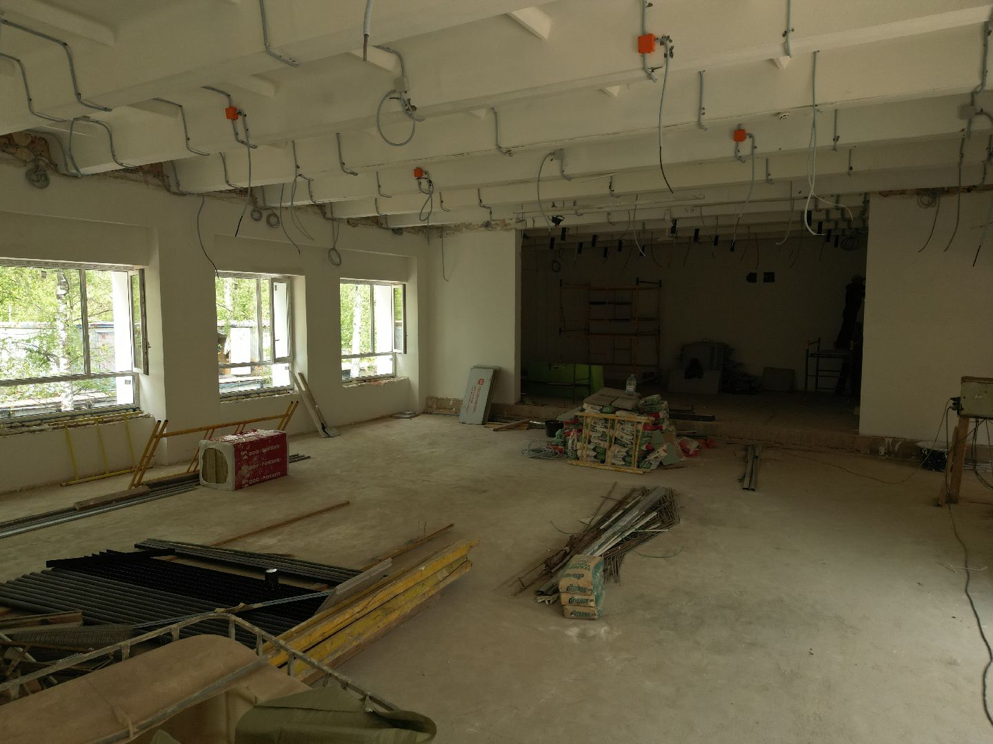 видео с коптера, школа 4 в Красноармейске, образование в подмосковье,