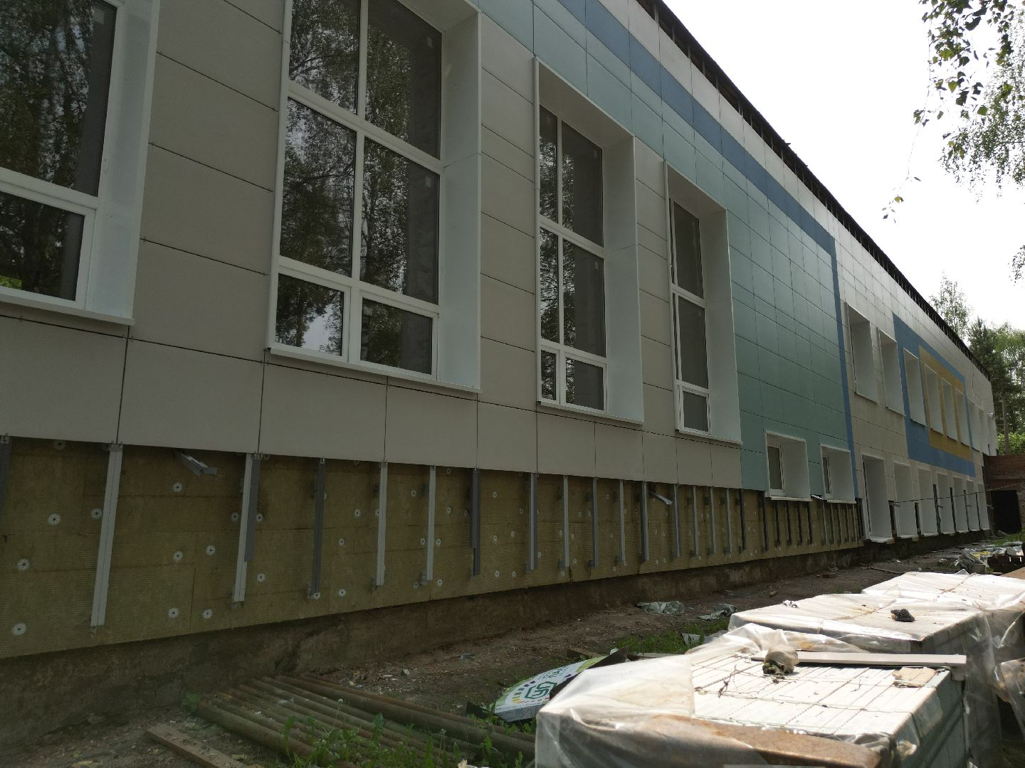 видео с коптера, школа 4 в Красноармейске, образование в подмосковье,