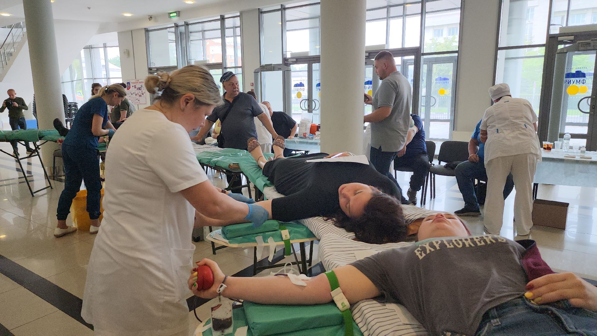 люберцы, госпиталь вишневского, акция по сбору донорской крови,